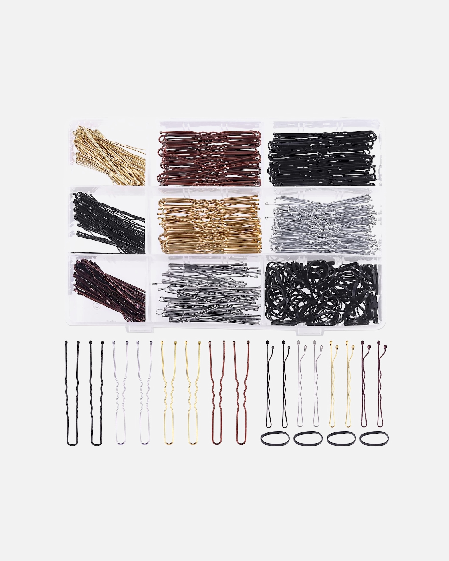 Pince à cheveux pour Unisexe SOHO Cosette Pinces à Cheveux de Set Or / Noir