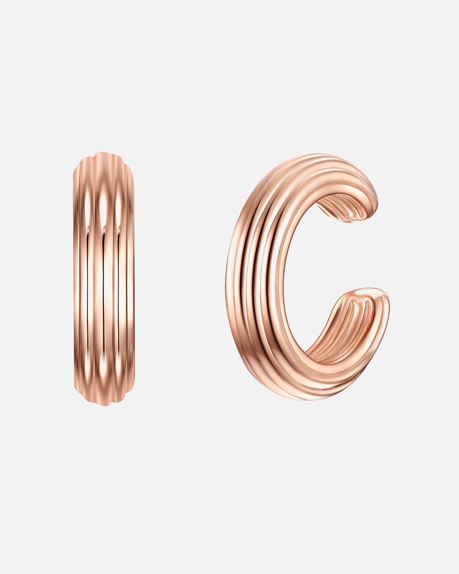 Boucles d'oreilles pour Femme Boucles d'oreilles or rose