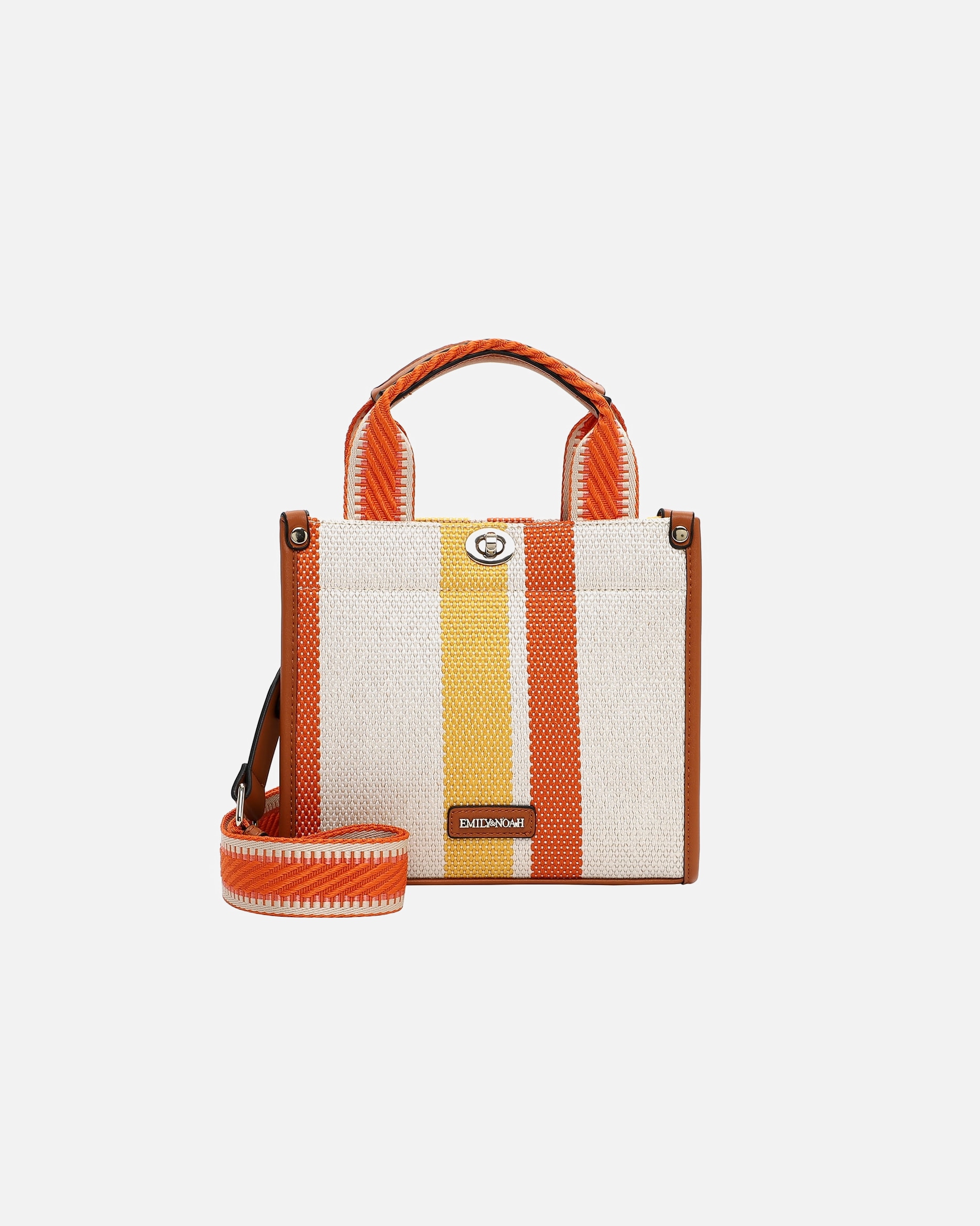Cabas pour Femme EMILY & NOAH Sac À Dos E&N Jasmin Orange