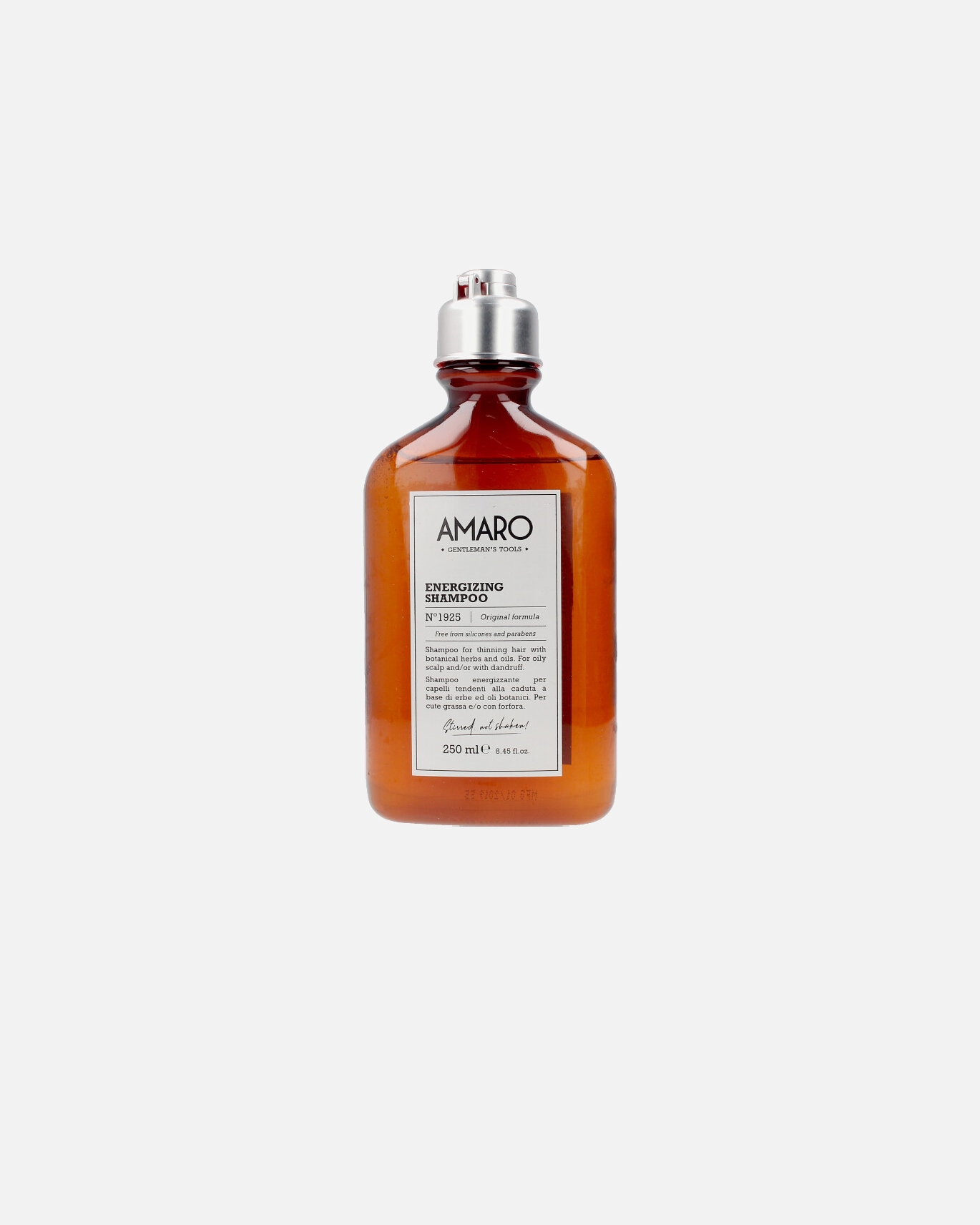 Shampooing pour Homme Farmavita Shampooing énergisant AMARO nº1925 formule originale 250 ml