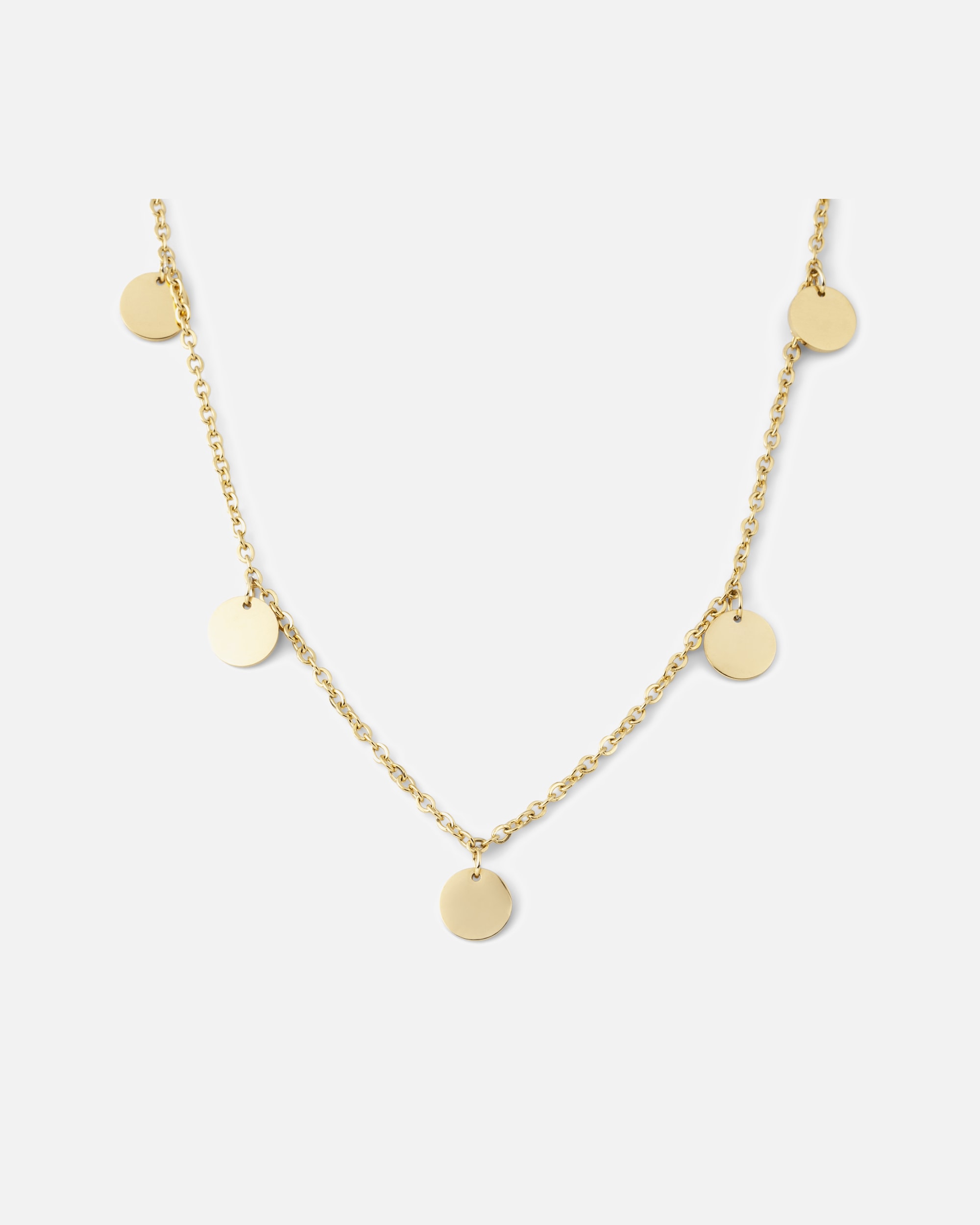 Collier pour Femme Heideman Chaîne de cercles Goldfarben