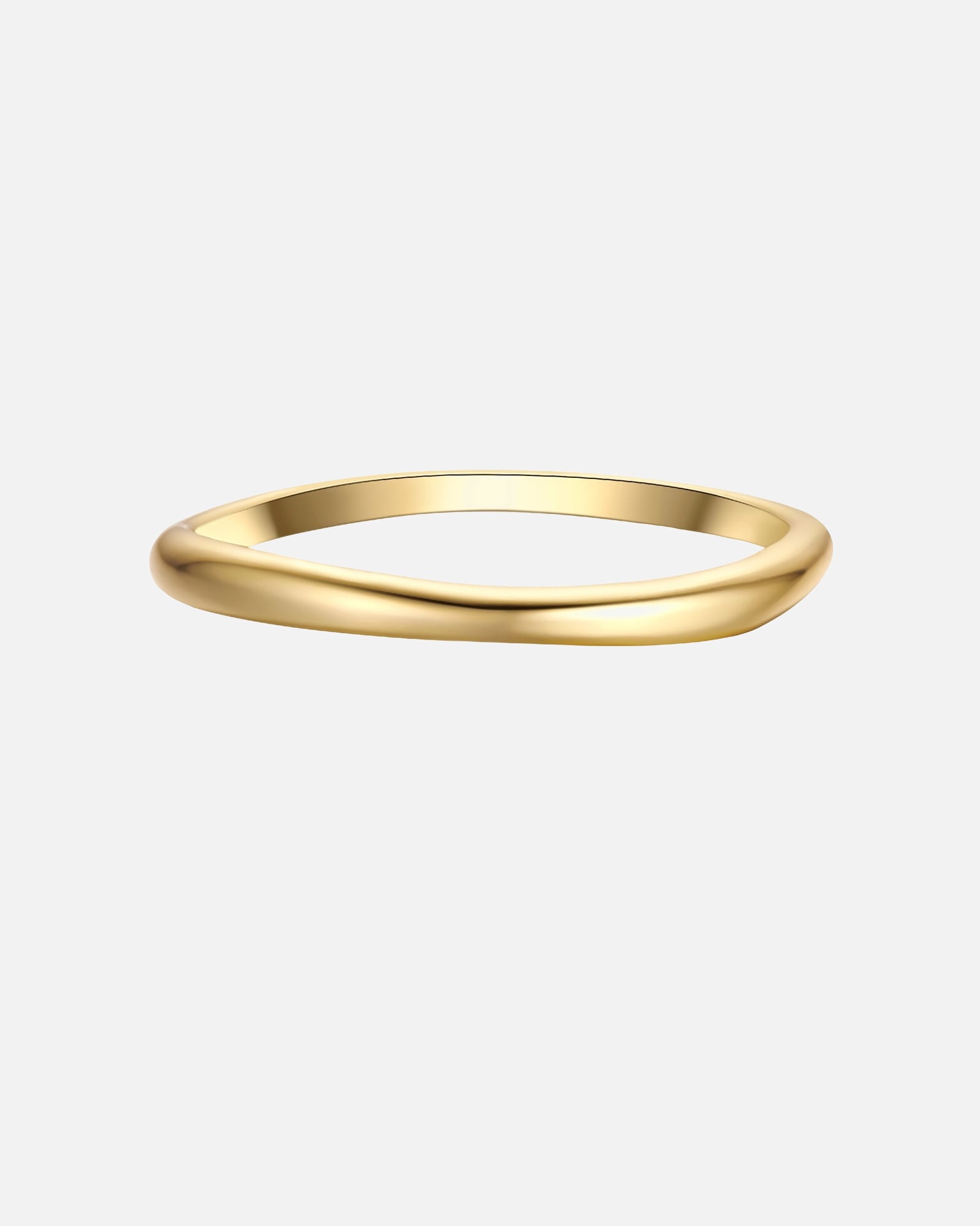 Bague pour Femme Glanzstücke München Bague en Argent sterling en Or jaune 48