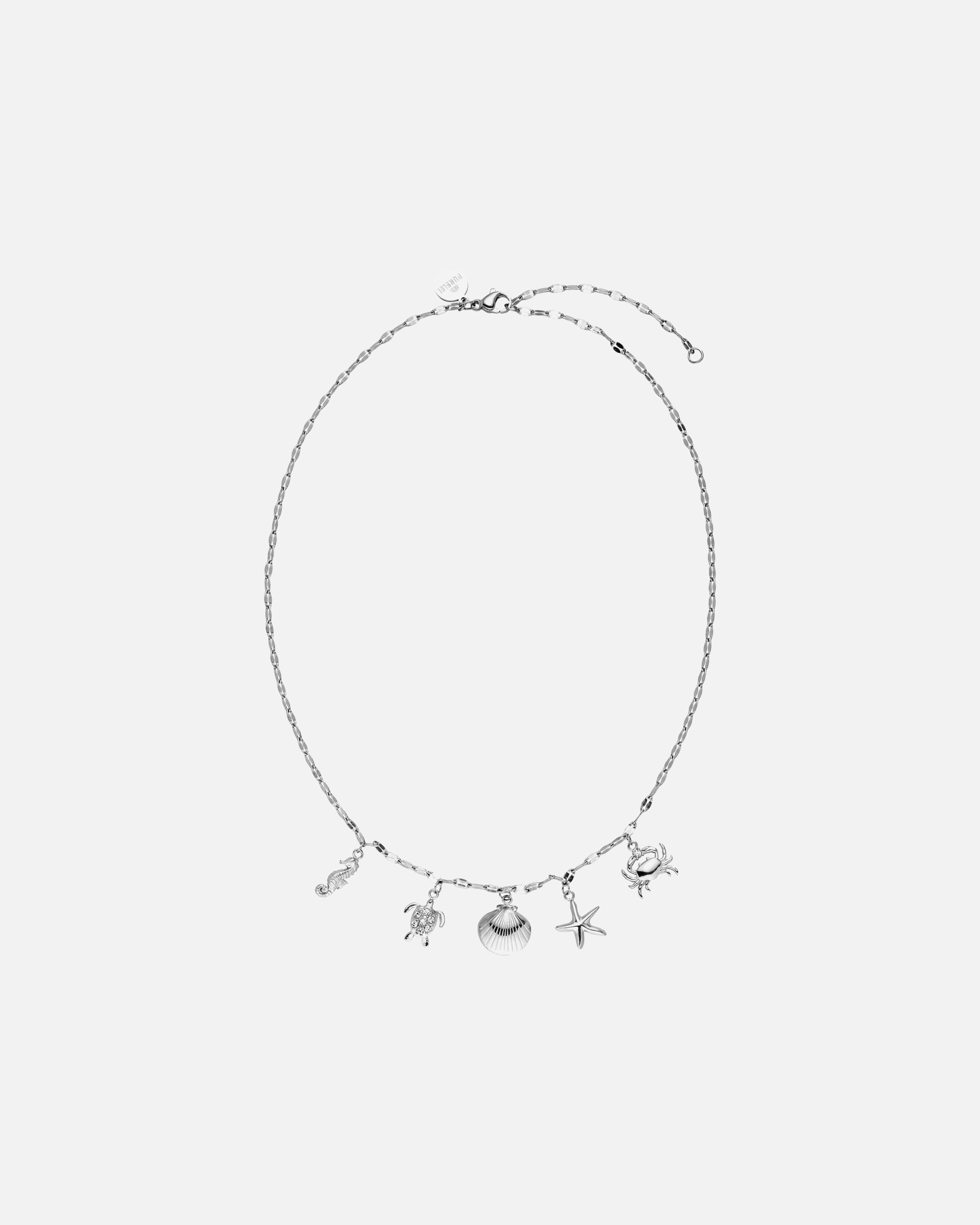 Collier pour Femme Purelei Underwater World Collier 100% acier inoxydable Argent