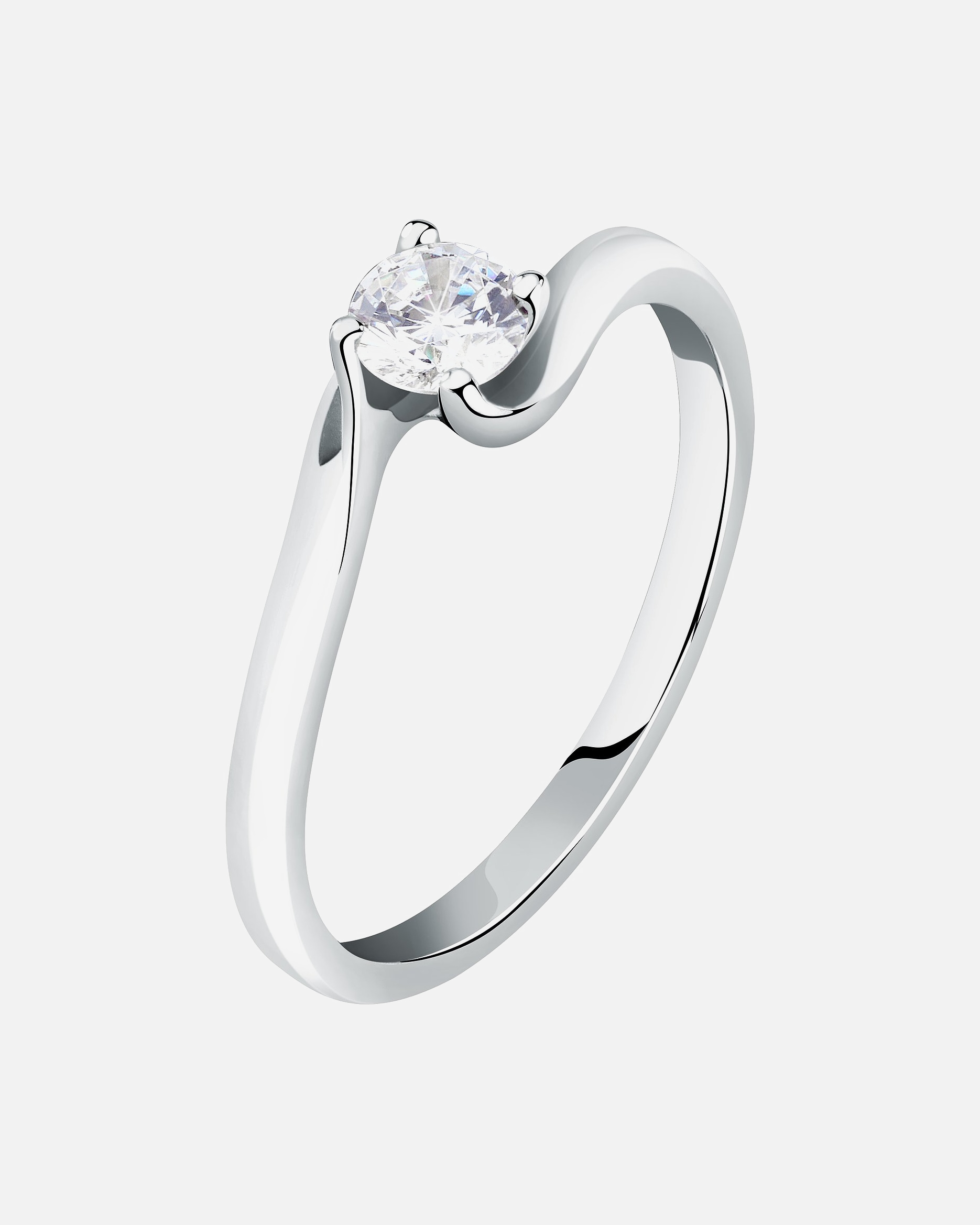 Bague pour Femme Live Diamond Bagues or blanc 56