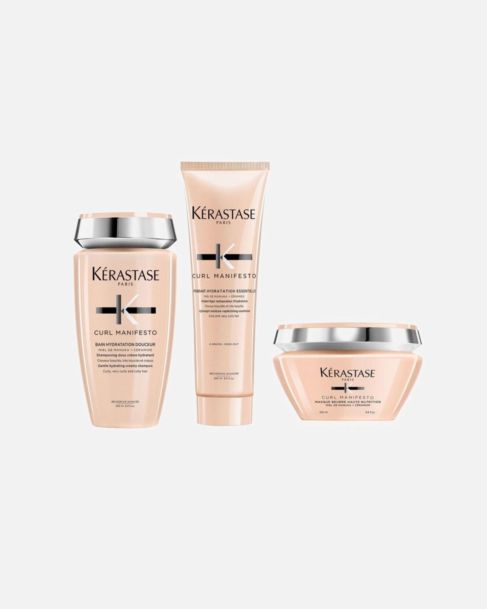 Coffret soin cheveux pour Femme Kérastase Curl Manifesto Coffret Maske (Bain / Fondant / Masque) 1 pièce