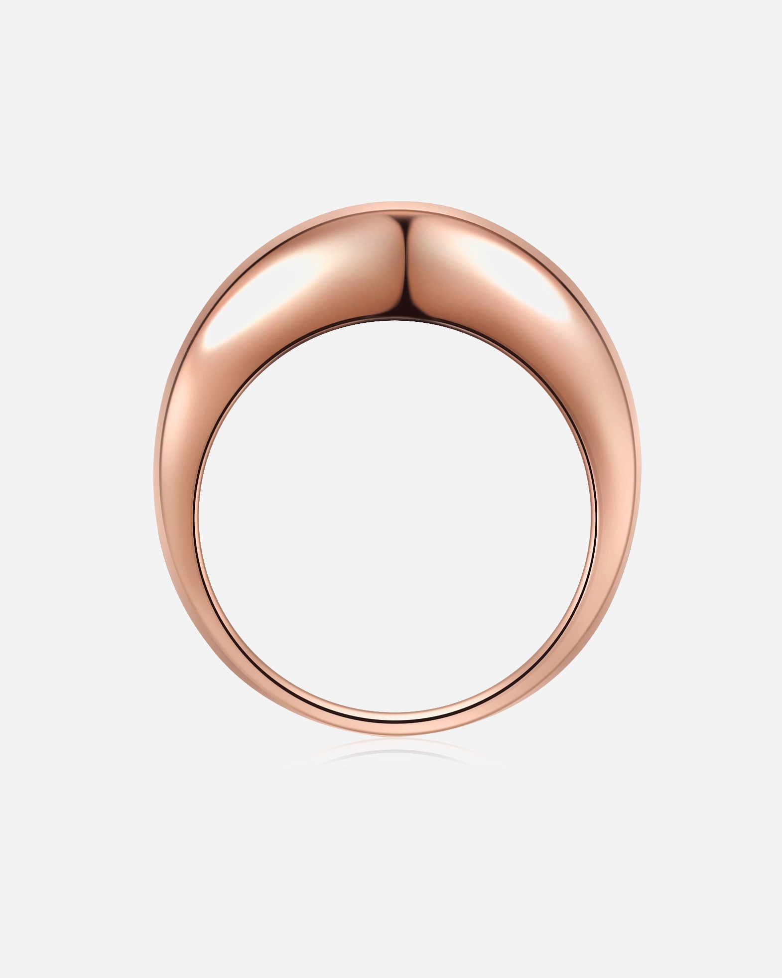 Bague pour Femme Rafaela Donata Bague en argent Argent sterling en Or rose 52