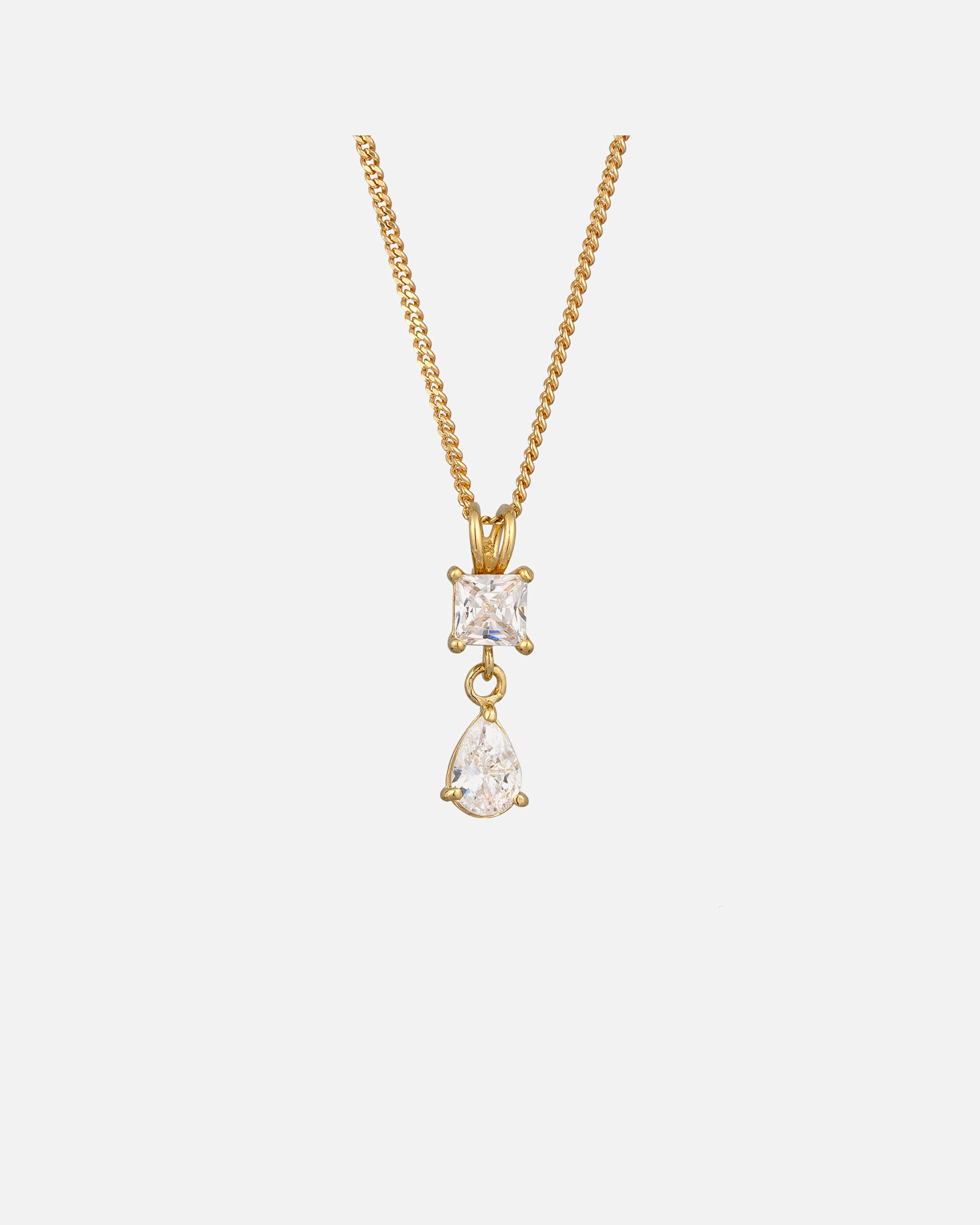 Collier pour Femme Elli Collier court avec pierre Zirconia Blanc 925 Sterling Silver goldfarben