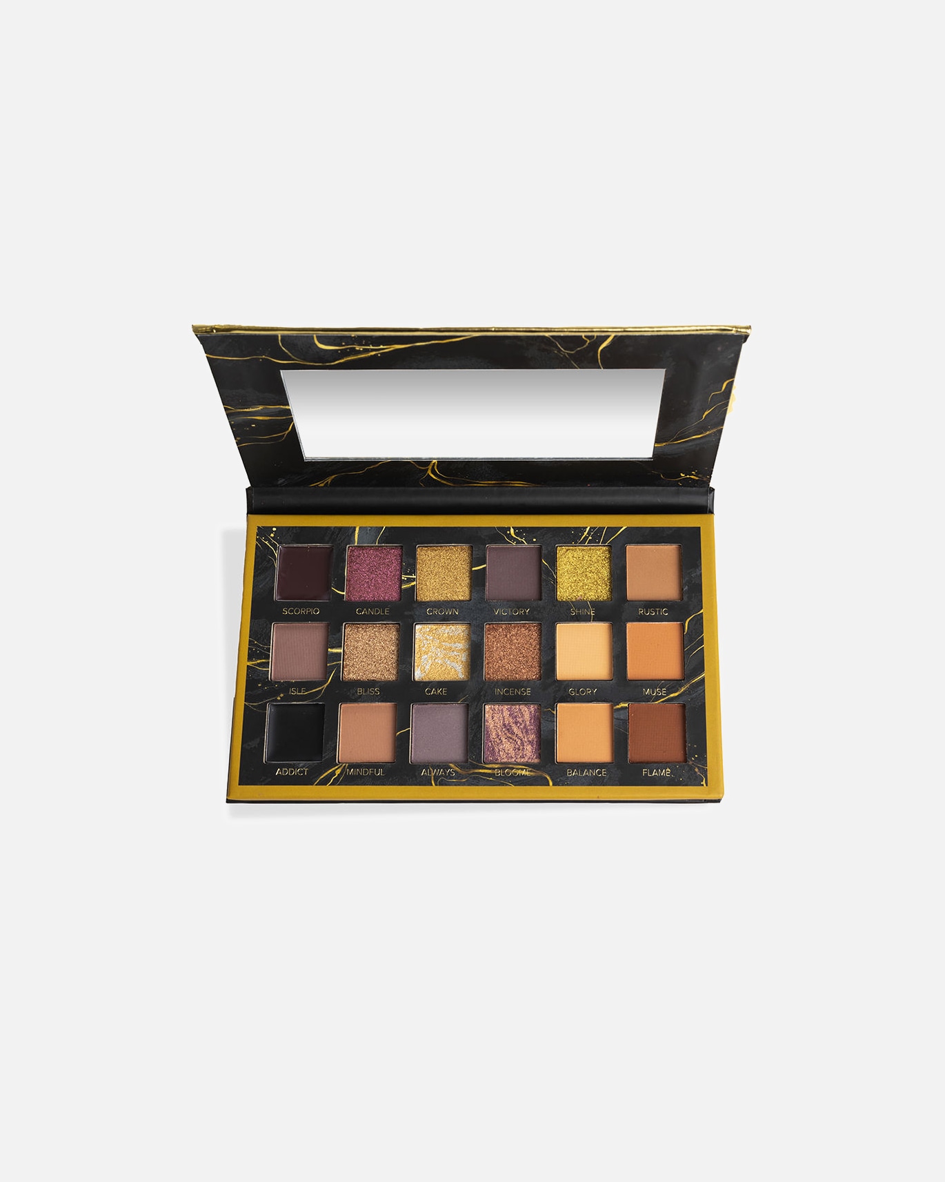Ombre à paupières pour Unisexe Magic Studio Palette de fards à paupières BLACK DIAMOND 1 pièce