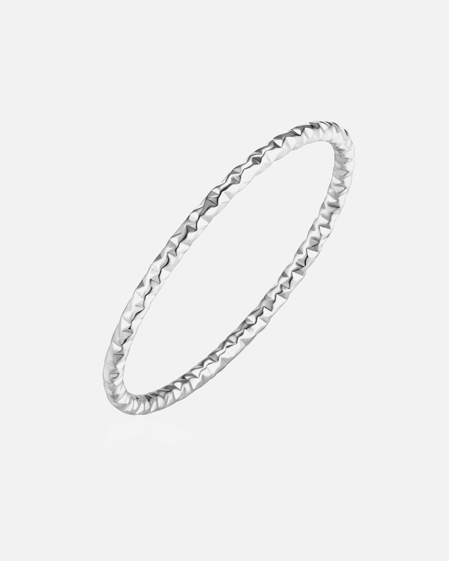 Bague pour Femme Eastside Bague en Acier inoxydable en Argent 56