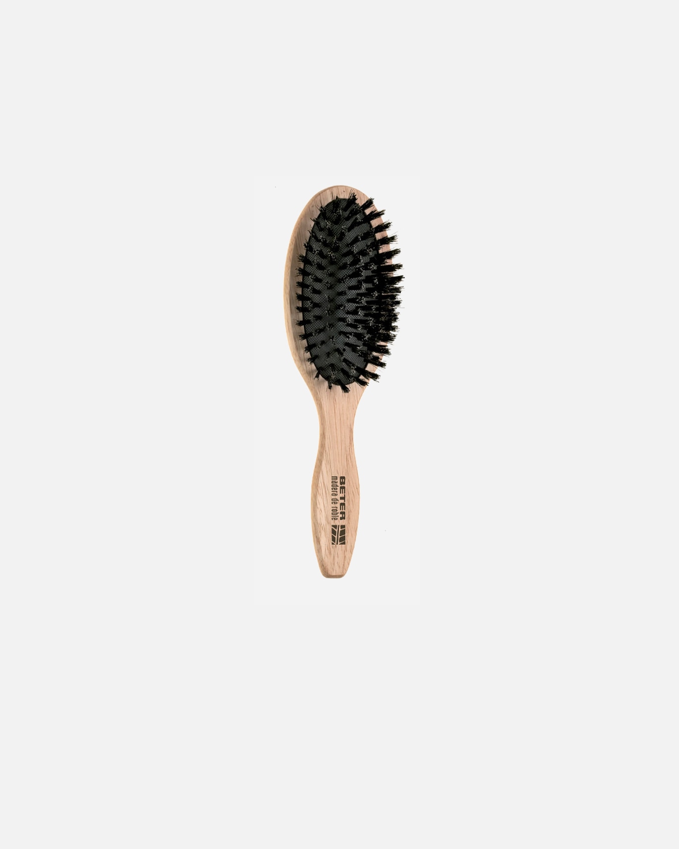 Brosse plate pour Femme Beter BROSSE PNEUMATIQUE, poils mixtes avec manche en bois de Chêne 1 pièce