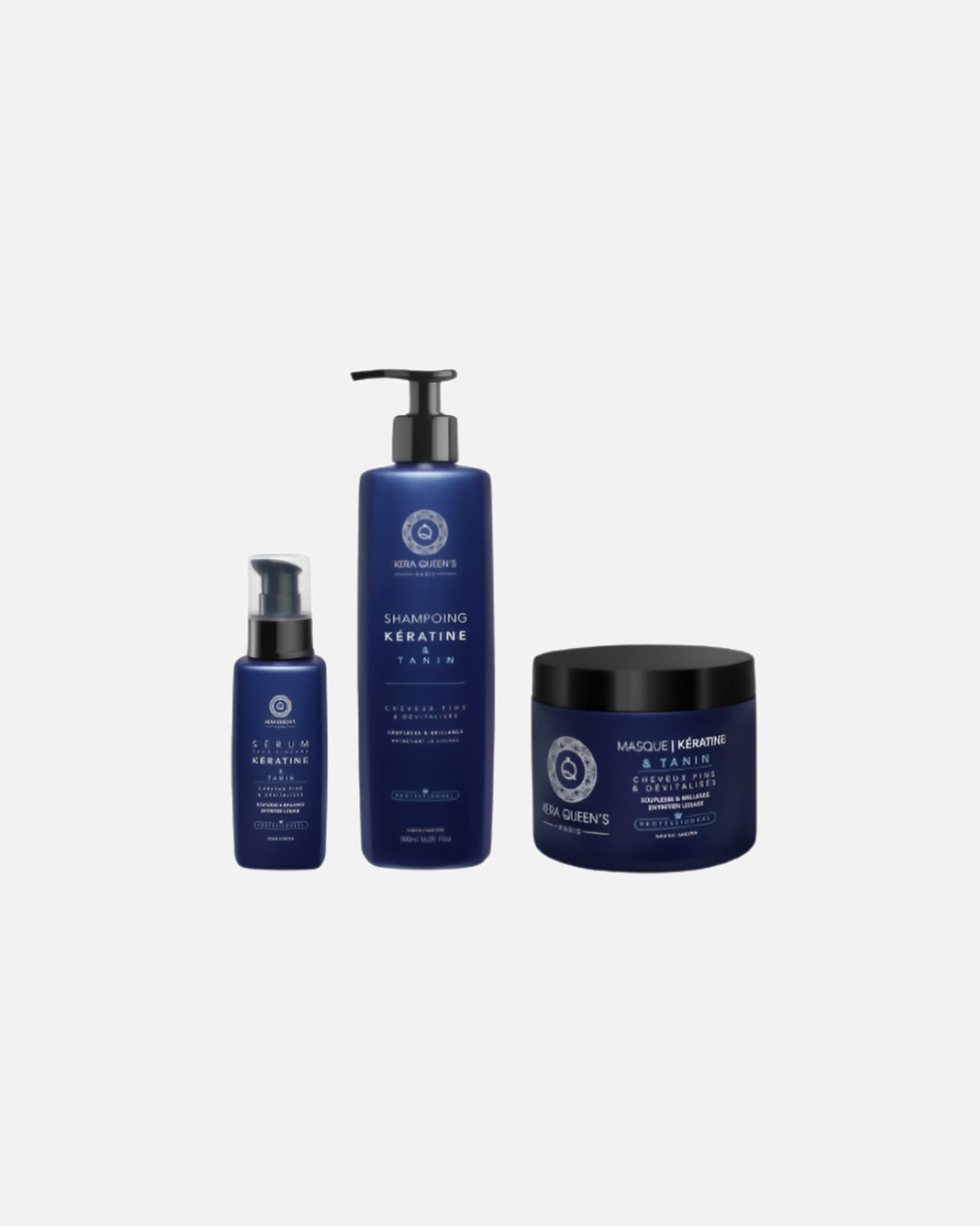 Coffret soin cheveux pour Unisexe Kera Queen's Default Brand Line Rituel Tanin Kit Trio