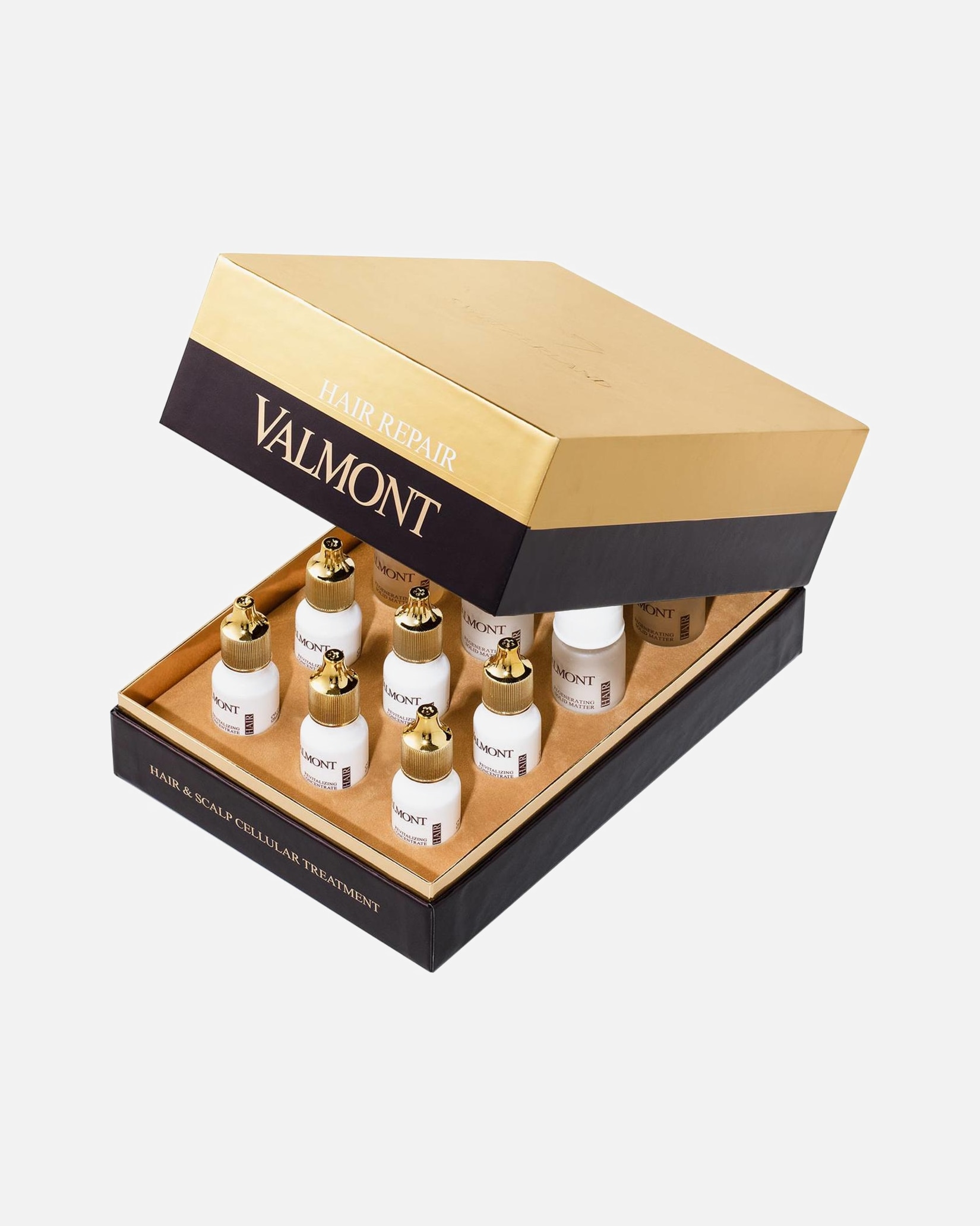 Coffret soin cheveux pour Unisexe Valmont Hair Repair - Hair & Scalp Cellular Treatment 6x6ml 36 ml