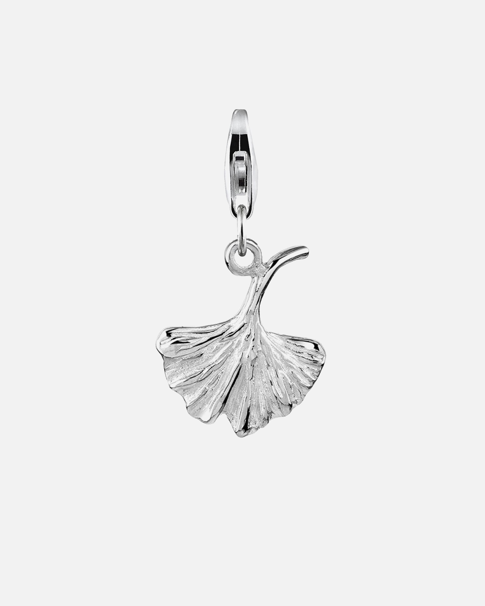 Pendentif pour Femme Nenalina Femmes pendentif ginkgo en argent sterling 925 silberfarben