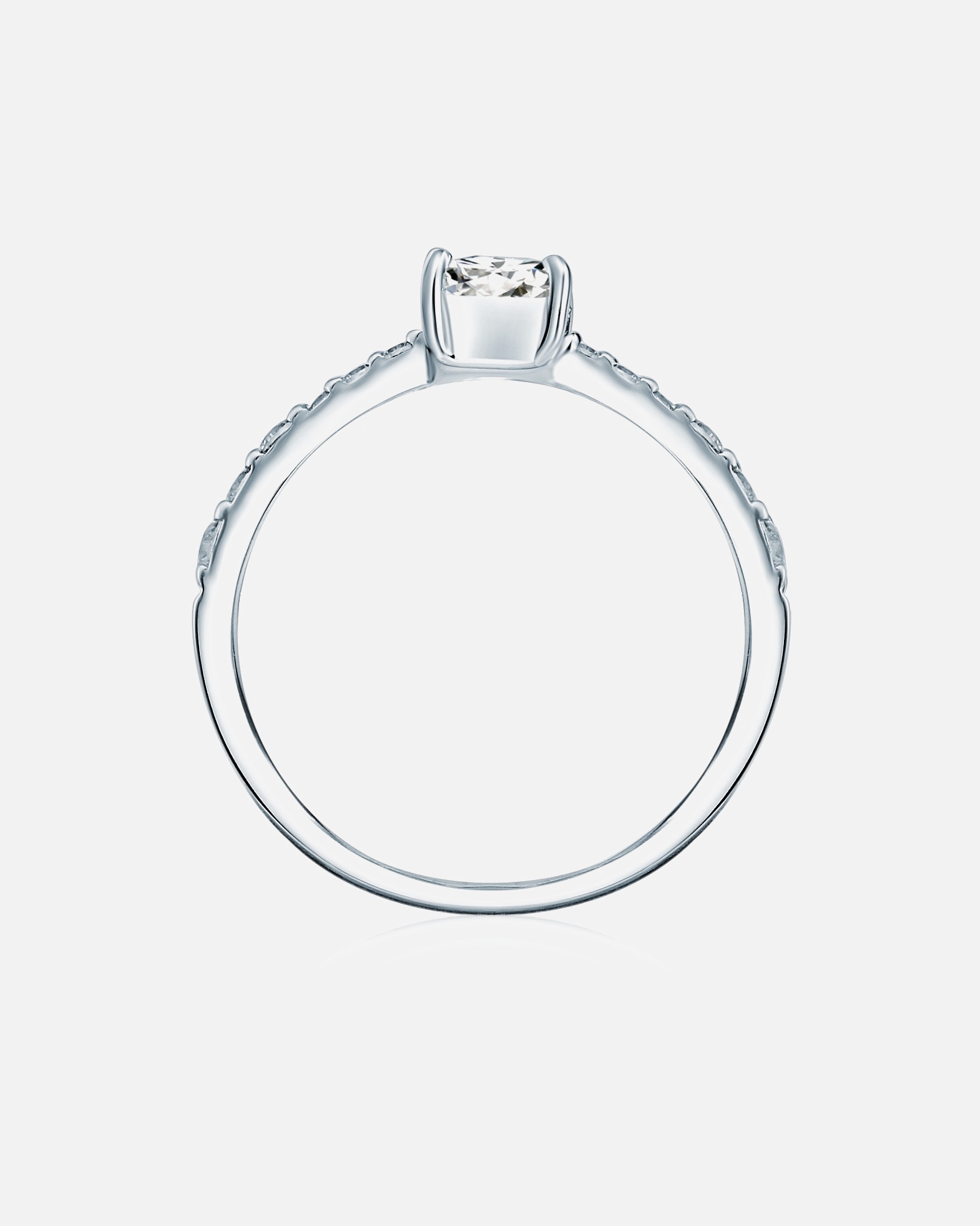 Bague pour Femme Trilani Bague en Argent sterling en Argent 60