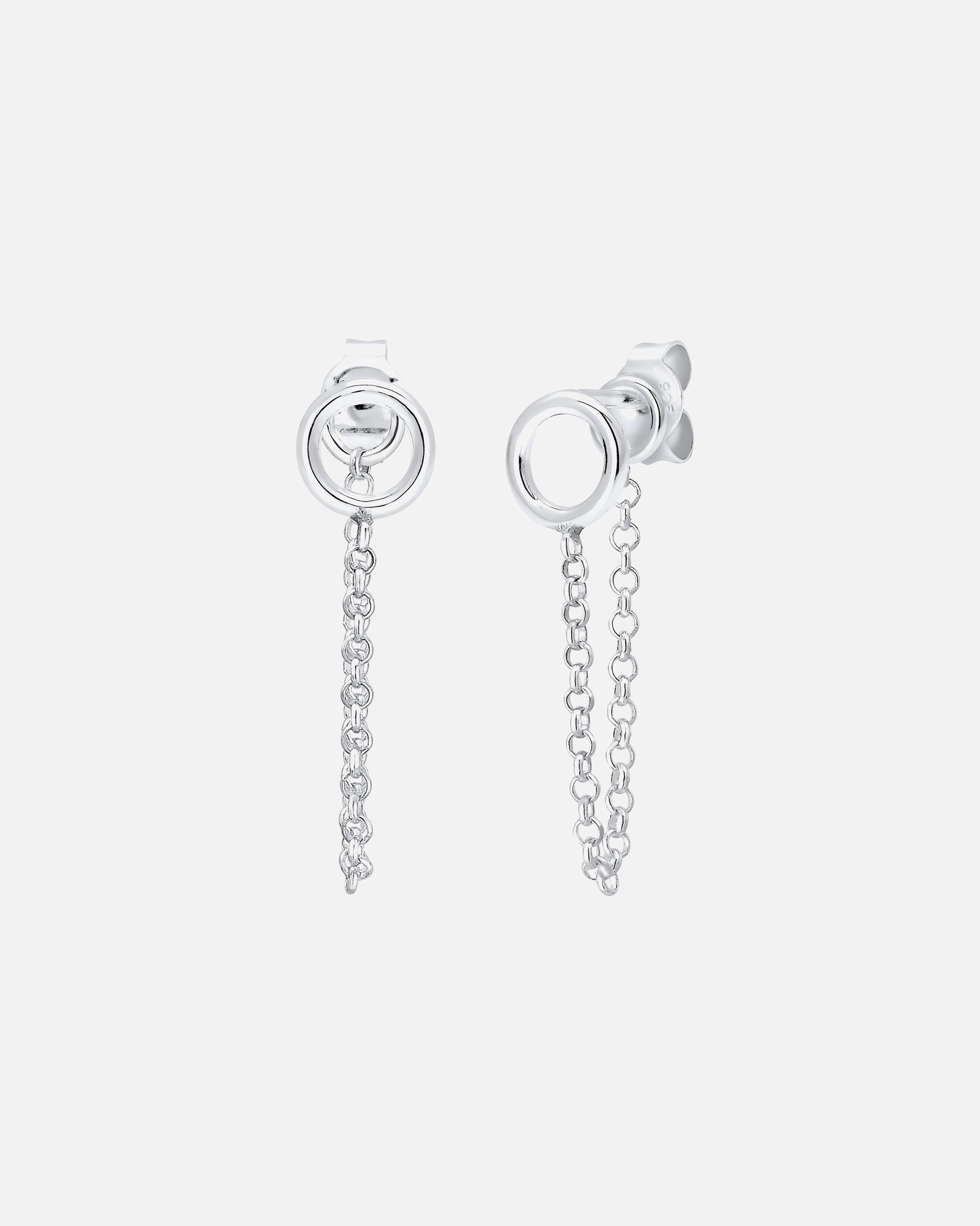 Boucles d'oreilles pour Femme Elli Femme Geo du Cercle en Argent Sterling 925 silberfarben