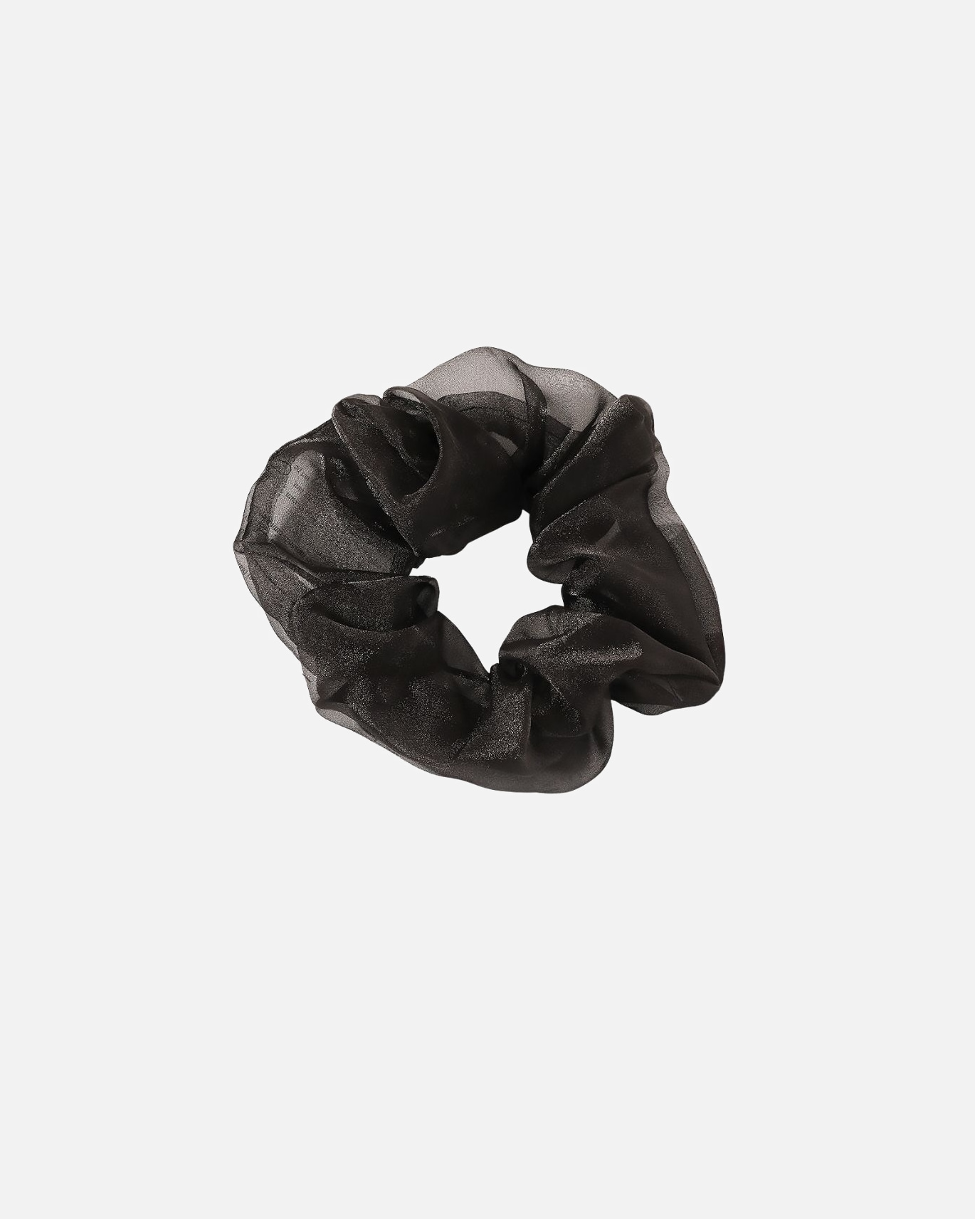 Élastique pour Femme SOHO Chouchou en Organza SOHO Solar Scrunchie - Noir (12 cm) Chouchou en Organza SOHO Solar Scrunchie - Noir (12 cm)