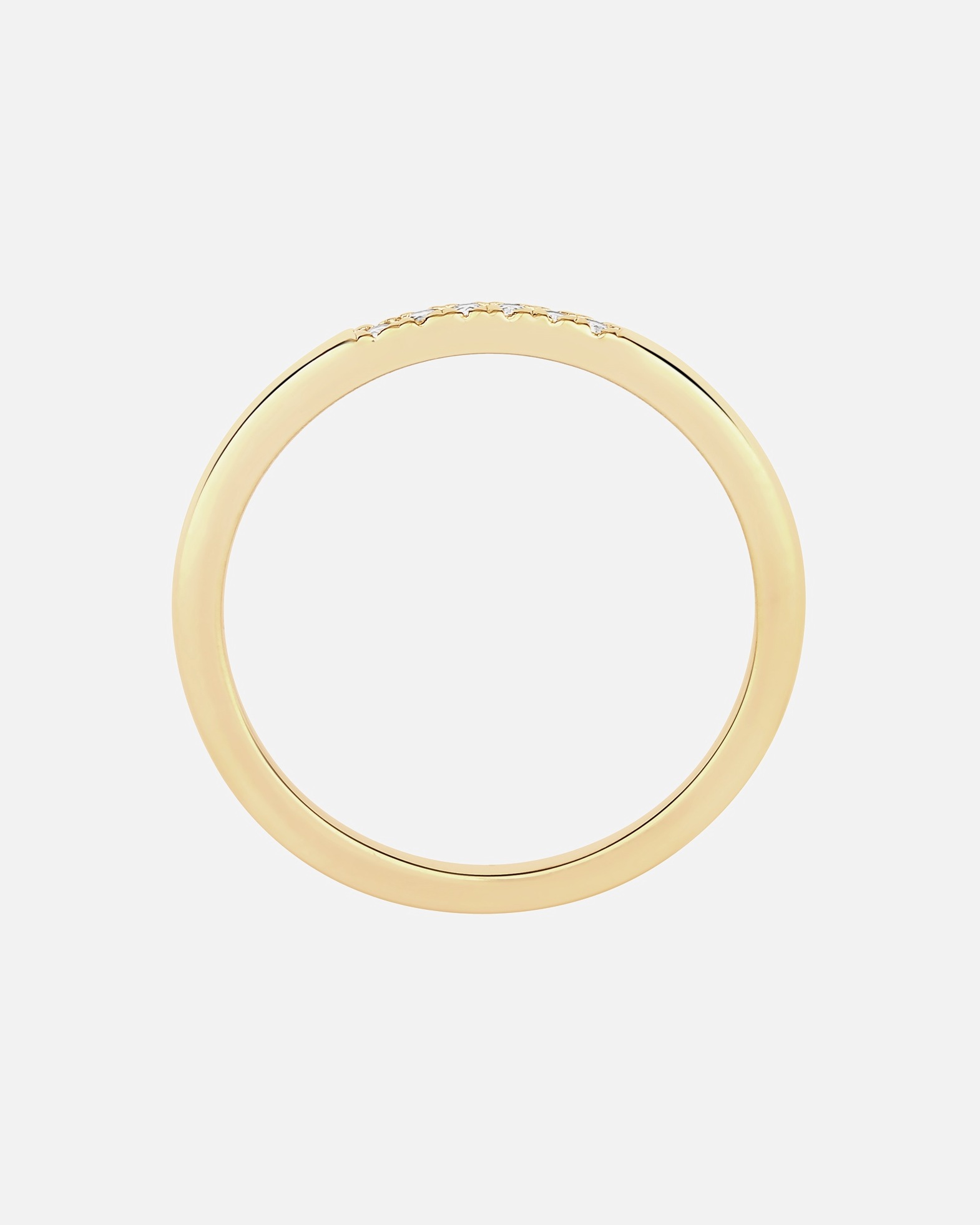 Bague pour Femme Glanzstücke München Bague en Argent Sterling en or jaune avec Topaze 56