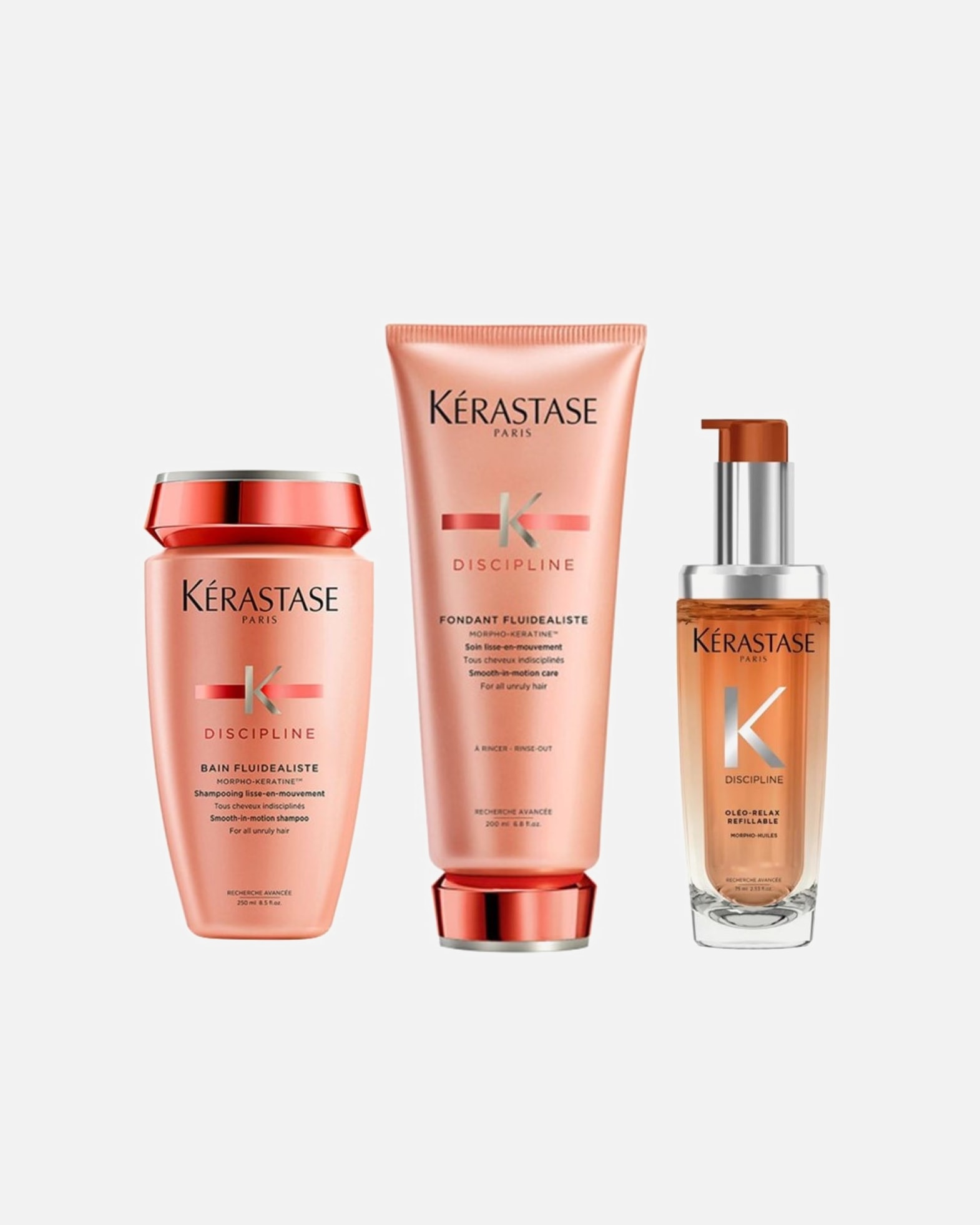 Coffret soin cheveux pour Femme Kérastase Discipline Coffret Haaröl (Bain / Fondant / Oleo Relax) 1 pièce