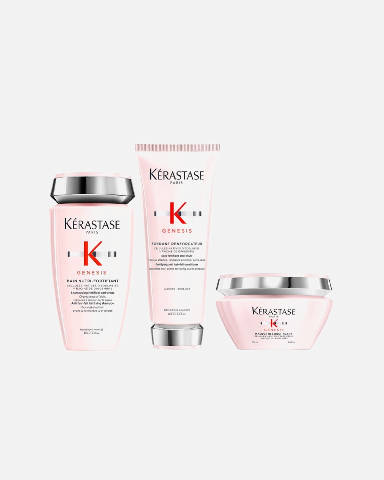 Coffret soin cheveux pour Femme Kérastase Genesis Coffret NUTRI Masque (Bain Nutri/ Fondant / Masque) 1 pièce