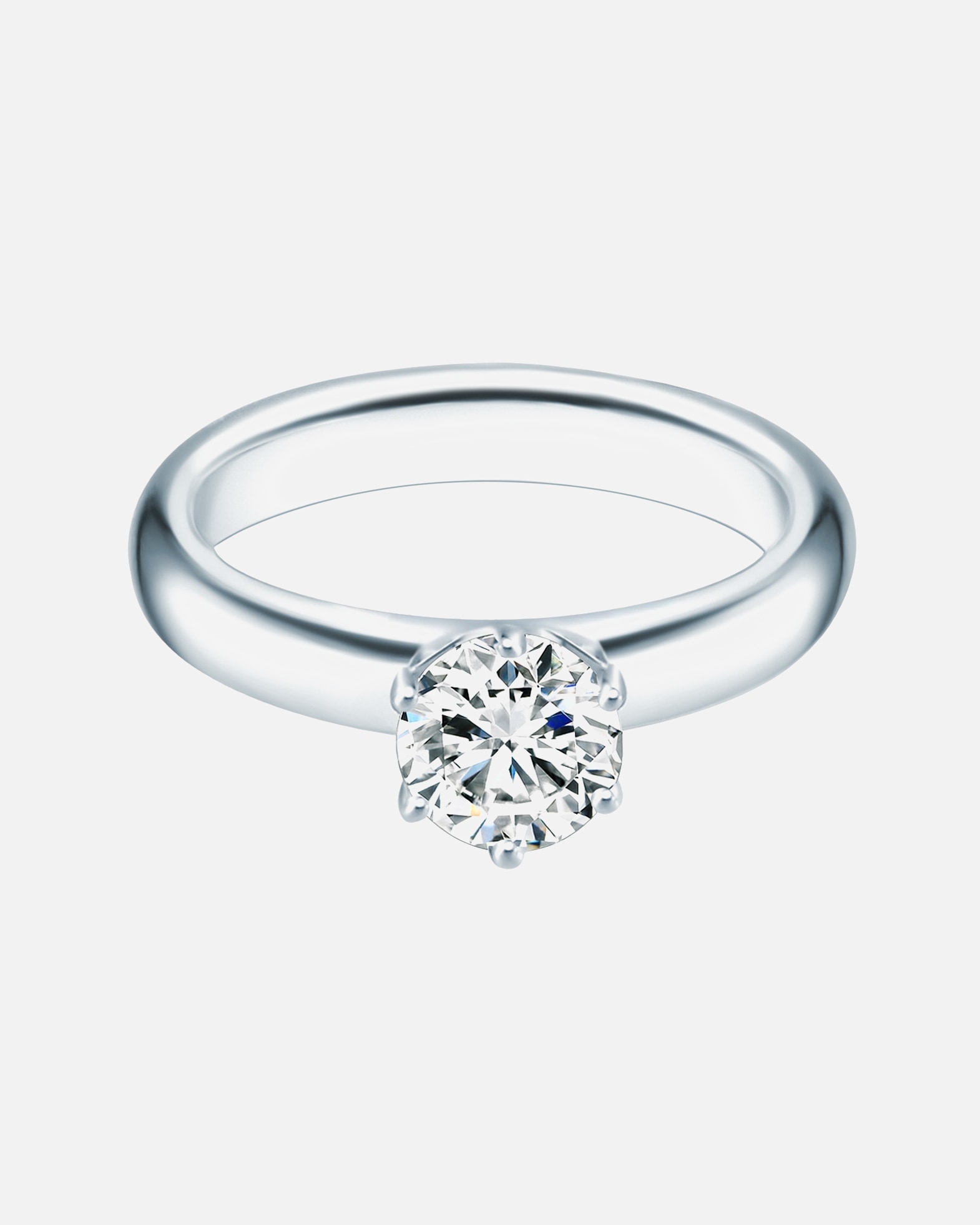Bague pour Femme Trilani Bague en argent Argent sterling Oxyde de zirconium (CZ) en Argent 60