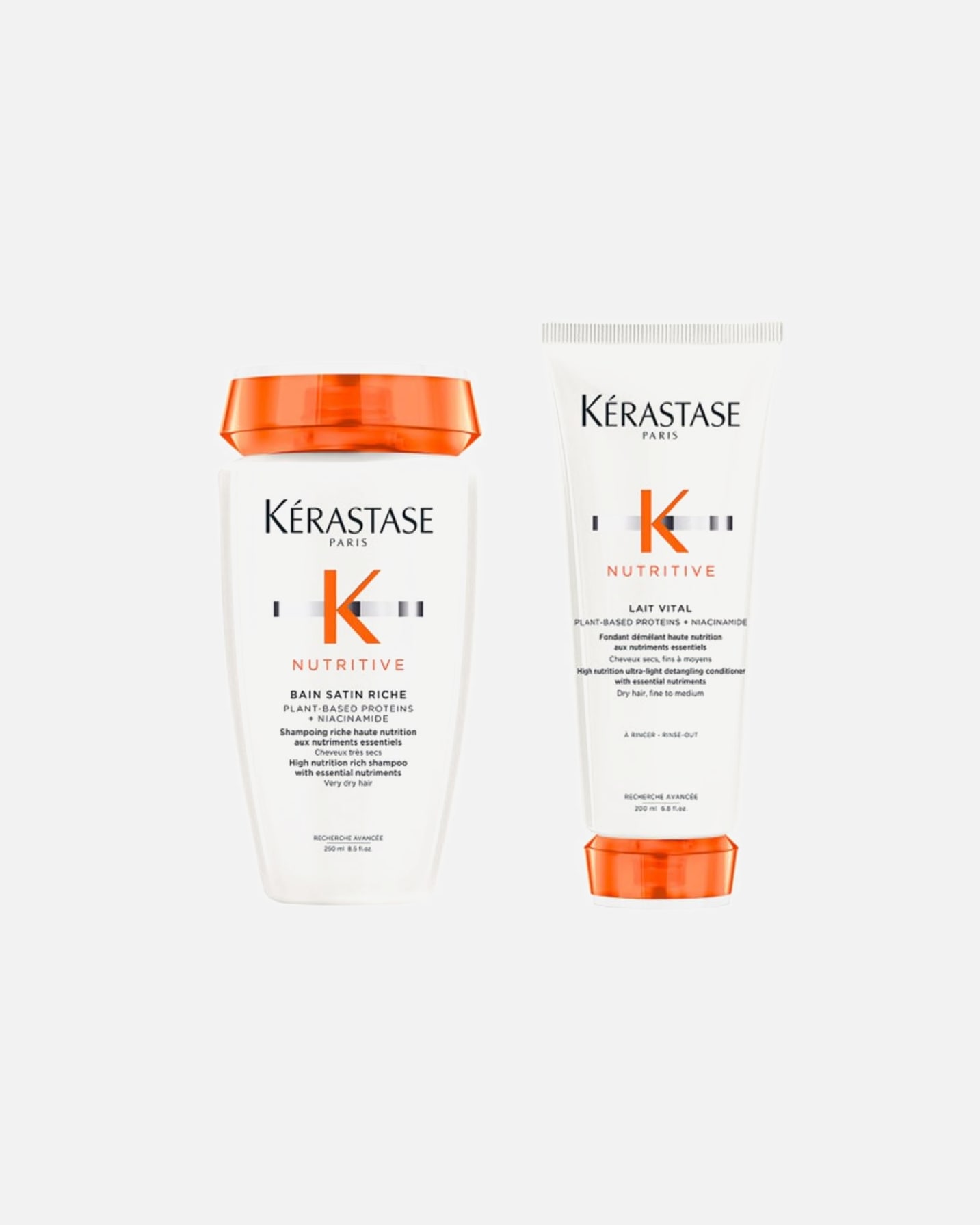 Coffret soin cheveux pour Femme Kérastase Nutritive Duo RICHE (Bain Riche / Lait Vital) 1 pièce