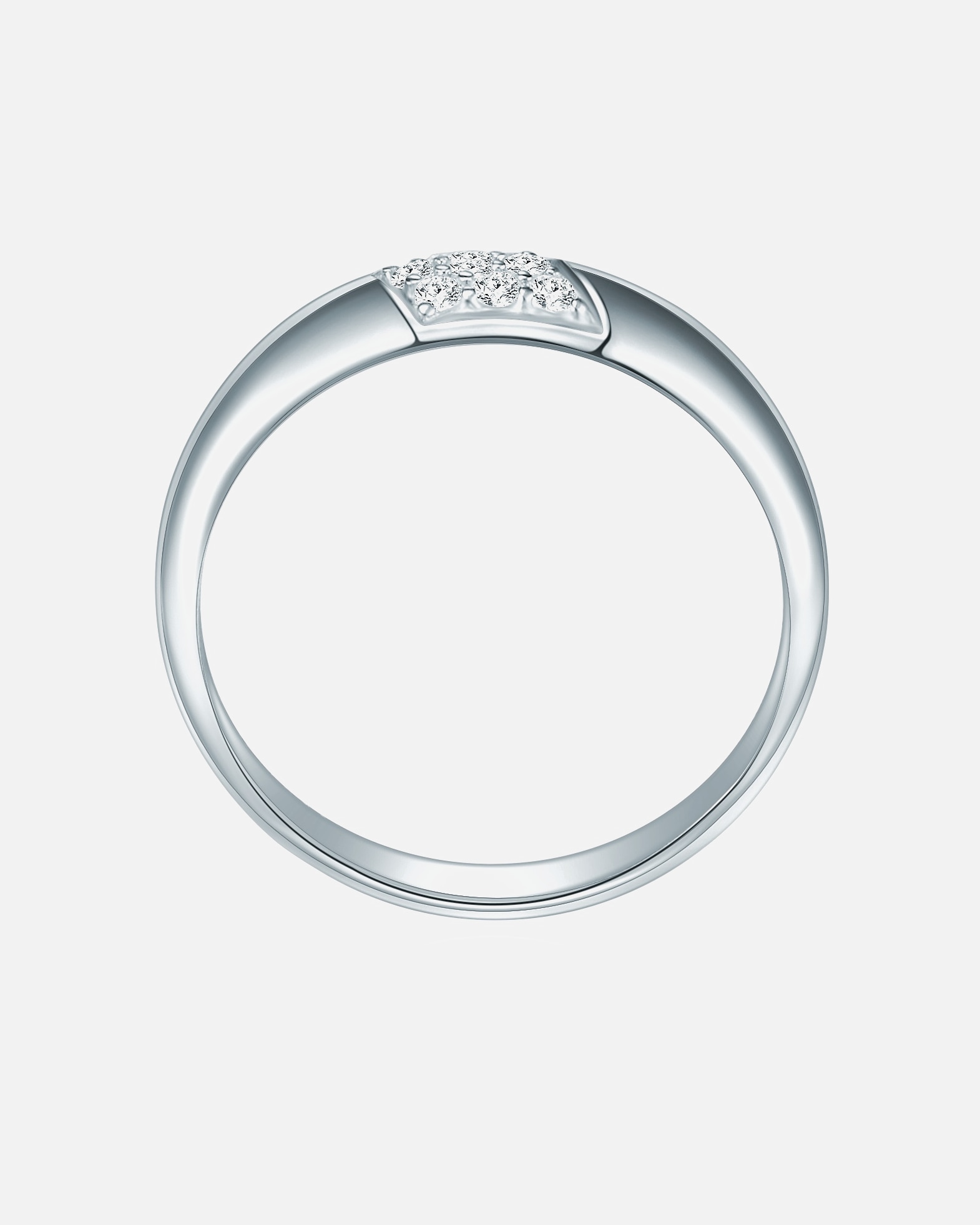 Bague pour Femme Rafaela Donata Bague en argent Argent sterling Oxyde de zirconium (CZ) en Argent 56