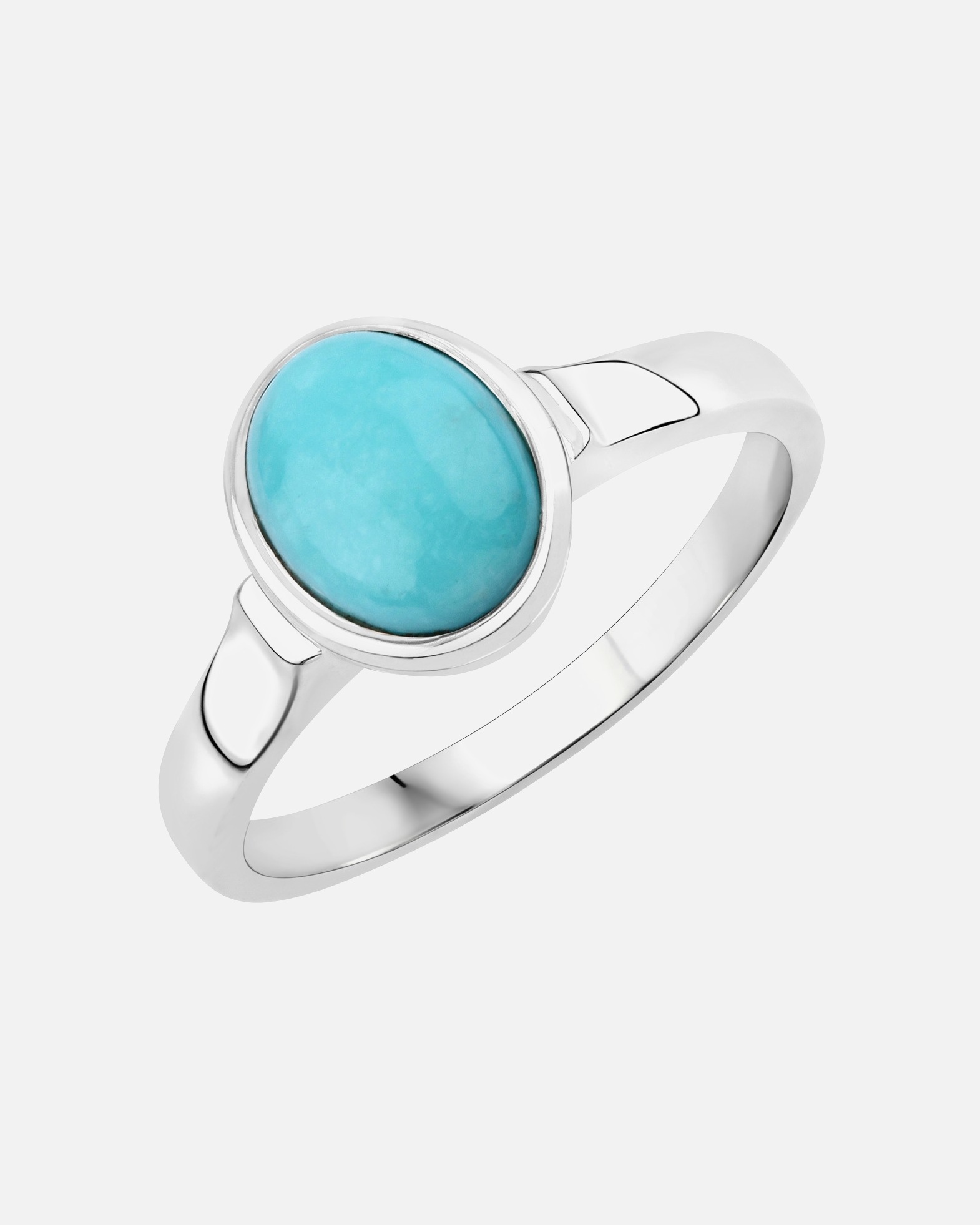 Bague pour Femme Rafaela Donata Bague Argent sterling Turquoise en Argent 50