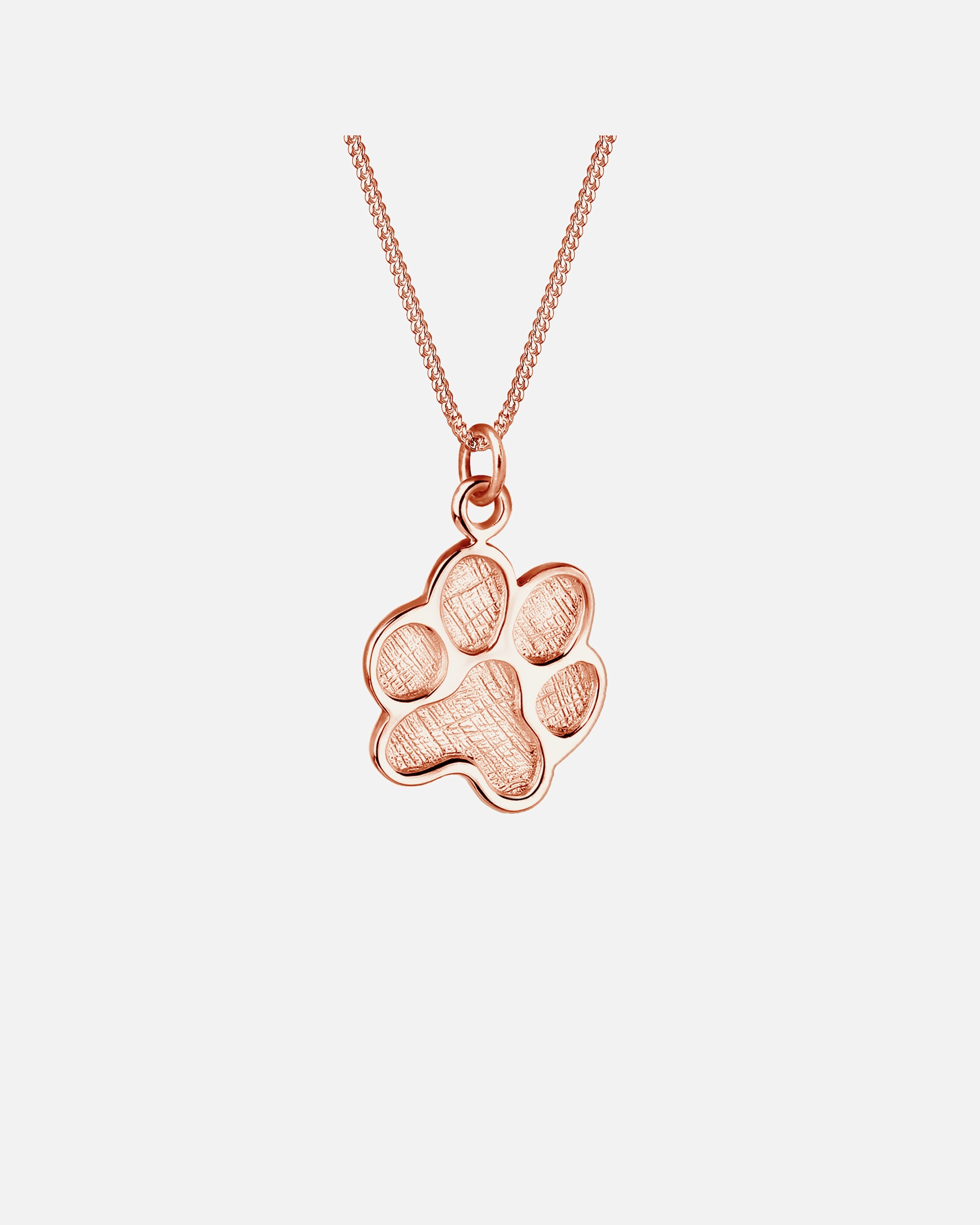 Collier pour Femme Elli Patte symbole chiArgent 925 rosefarben