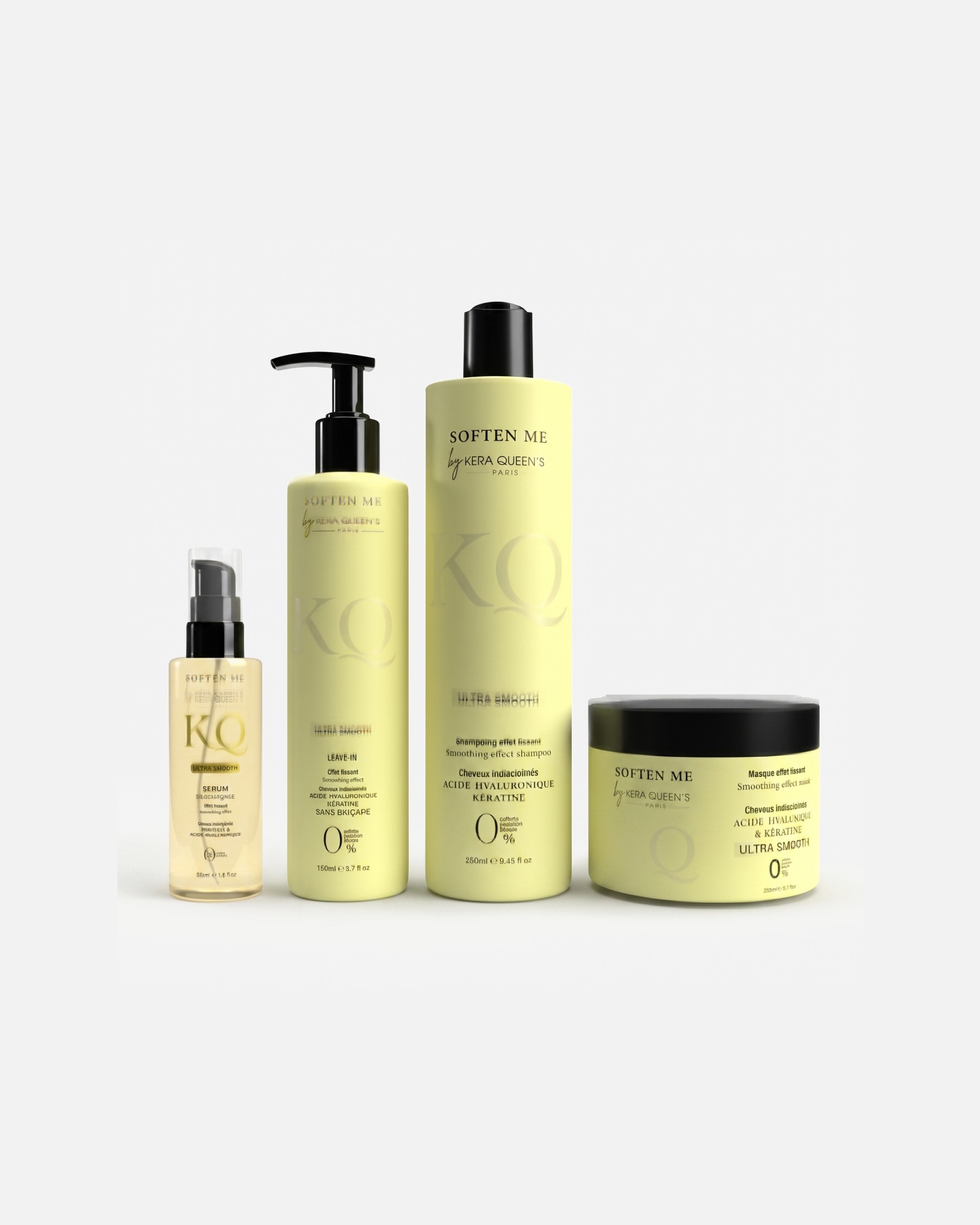 Coffret soin cheveux pour Unisexe Kera Queen's Default Brand Line Soften Me - Ultra Smooth Gamme