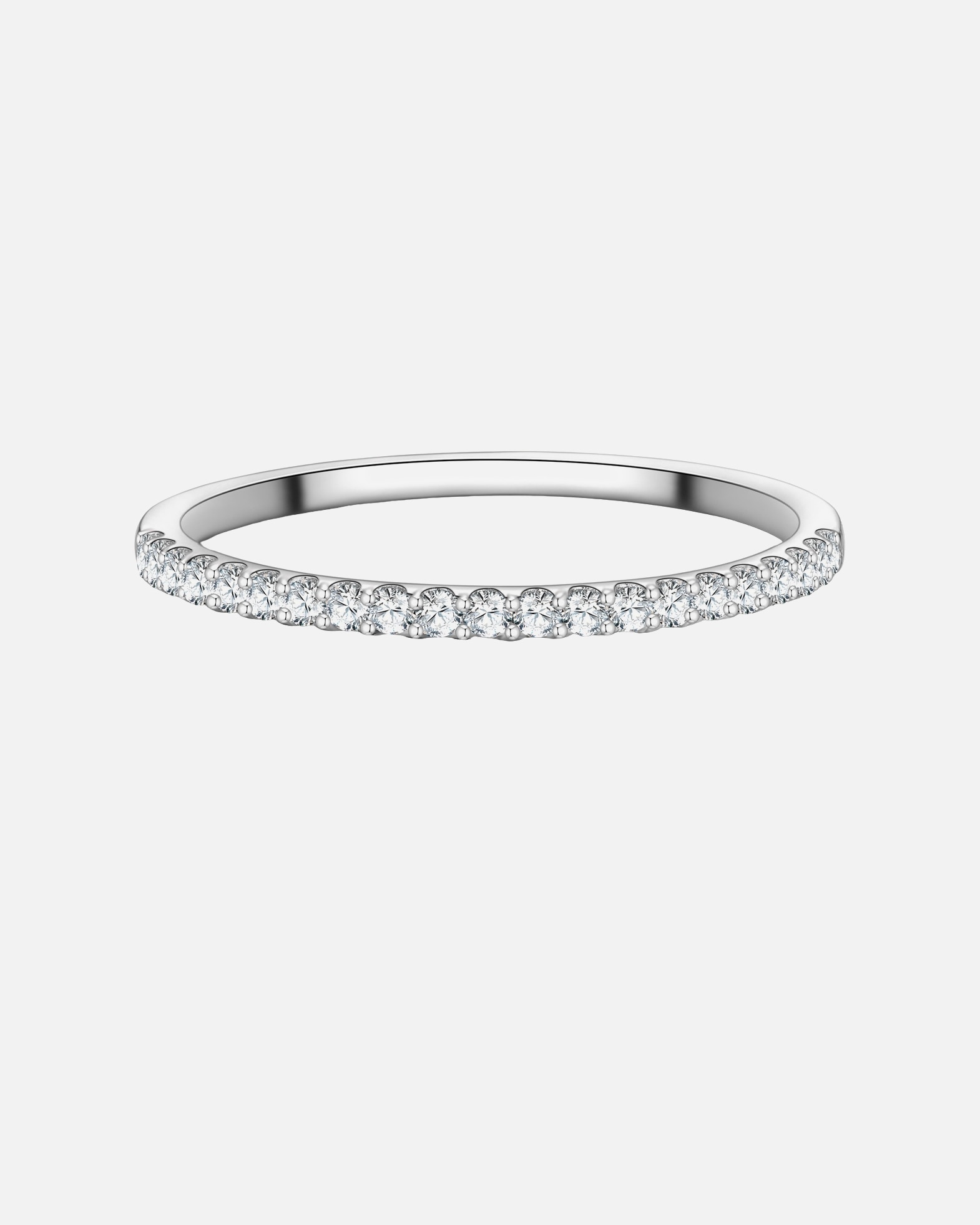 Bague pour Femme Trilani Bague en Argent Sterling en argent avec Zirconium 56