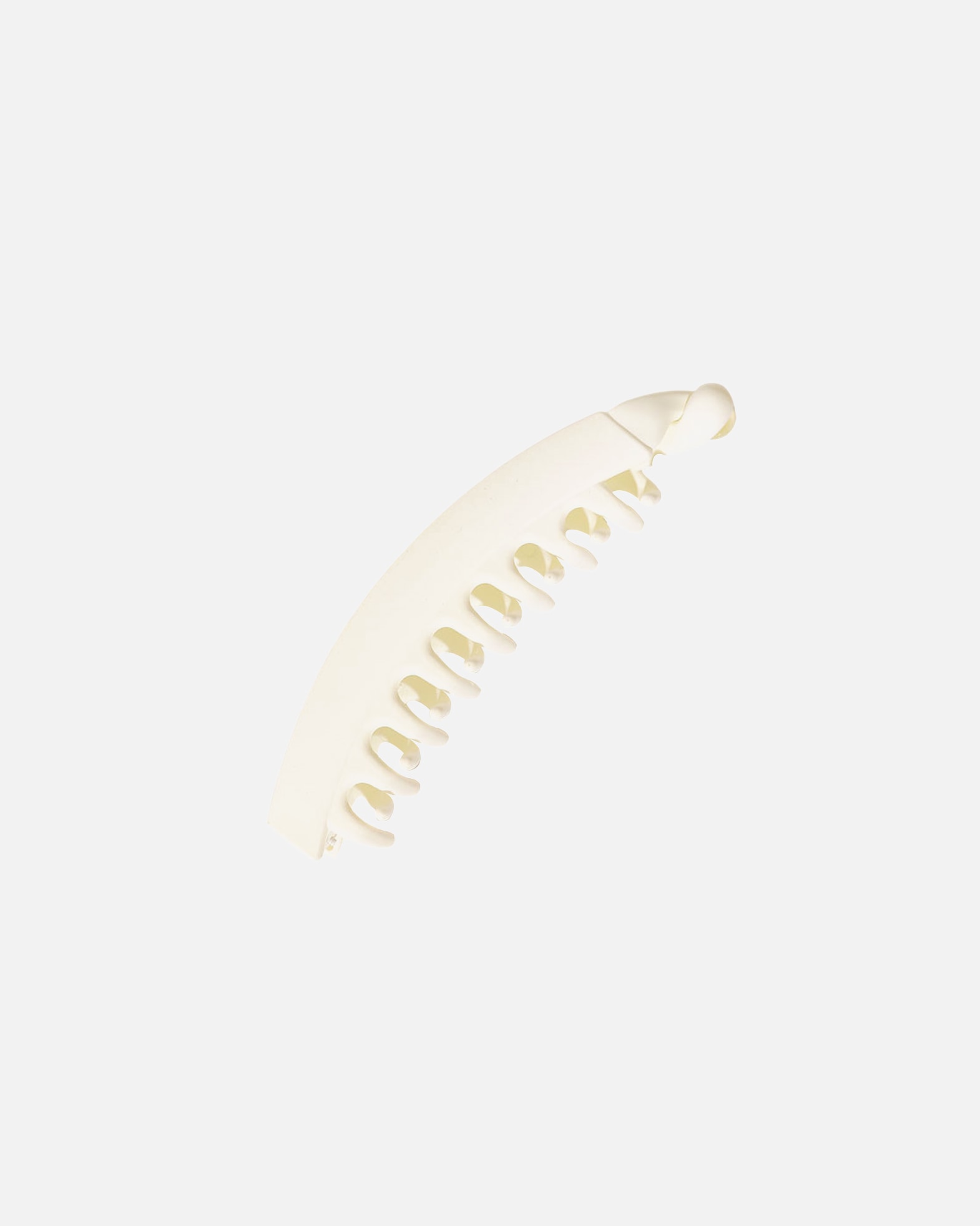 Barrette pour Unisexe SOHO Idis Pince Banane à cheveux Blanc