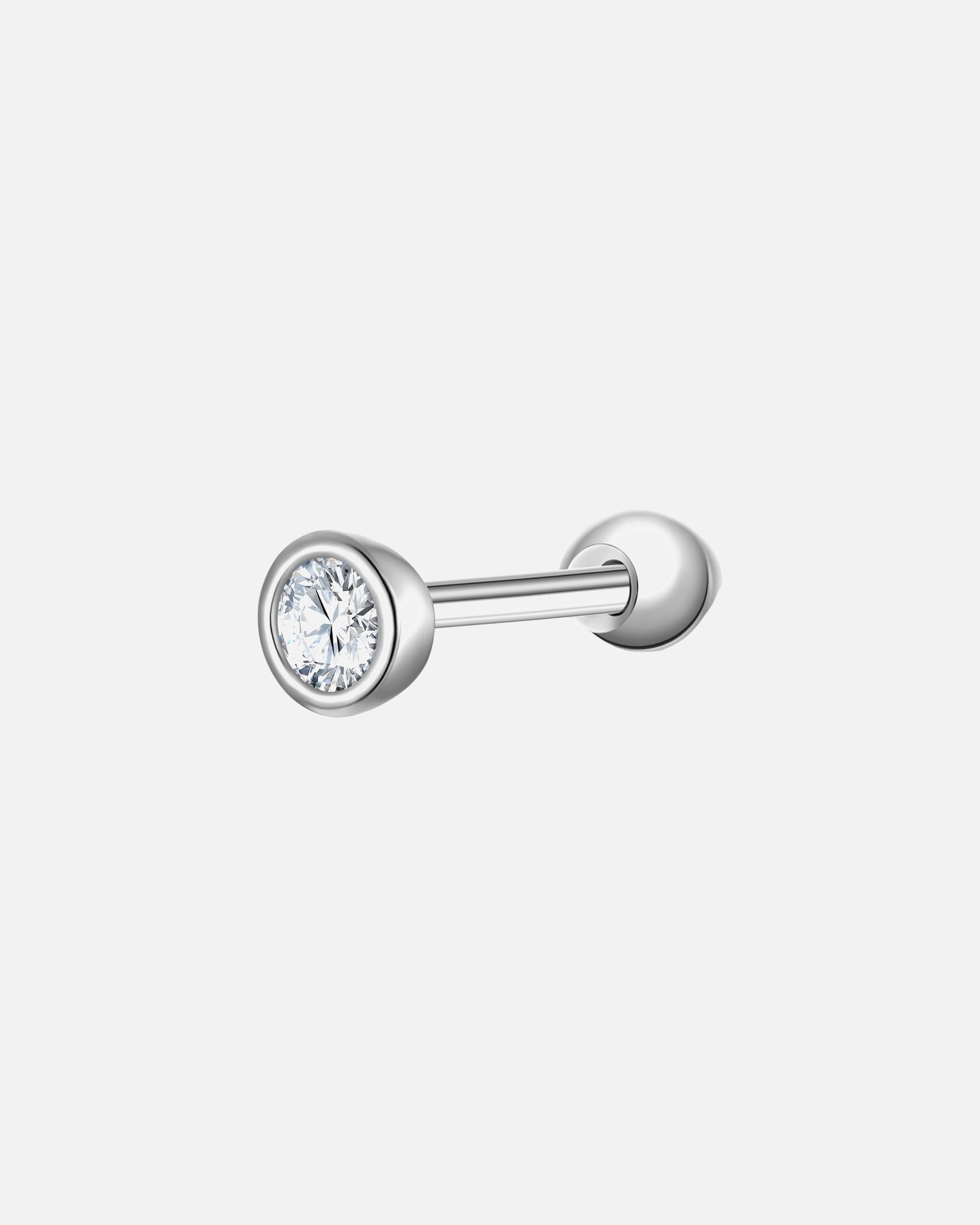 Boucles d'oreilles pour Femme Glanzstücke München Boucles d´oreilles en Argent sterling en Argent 3,1 mm