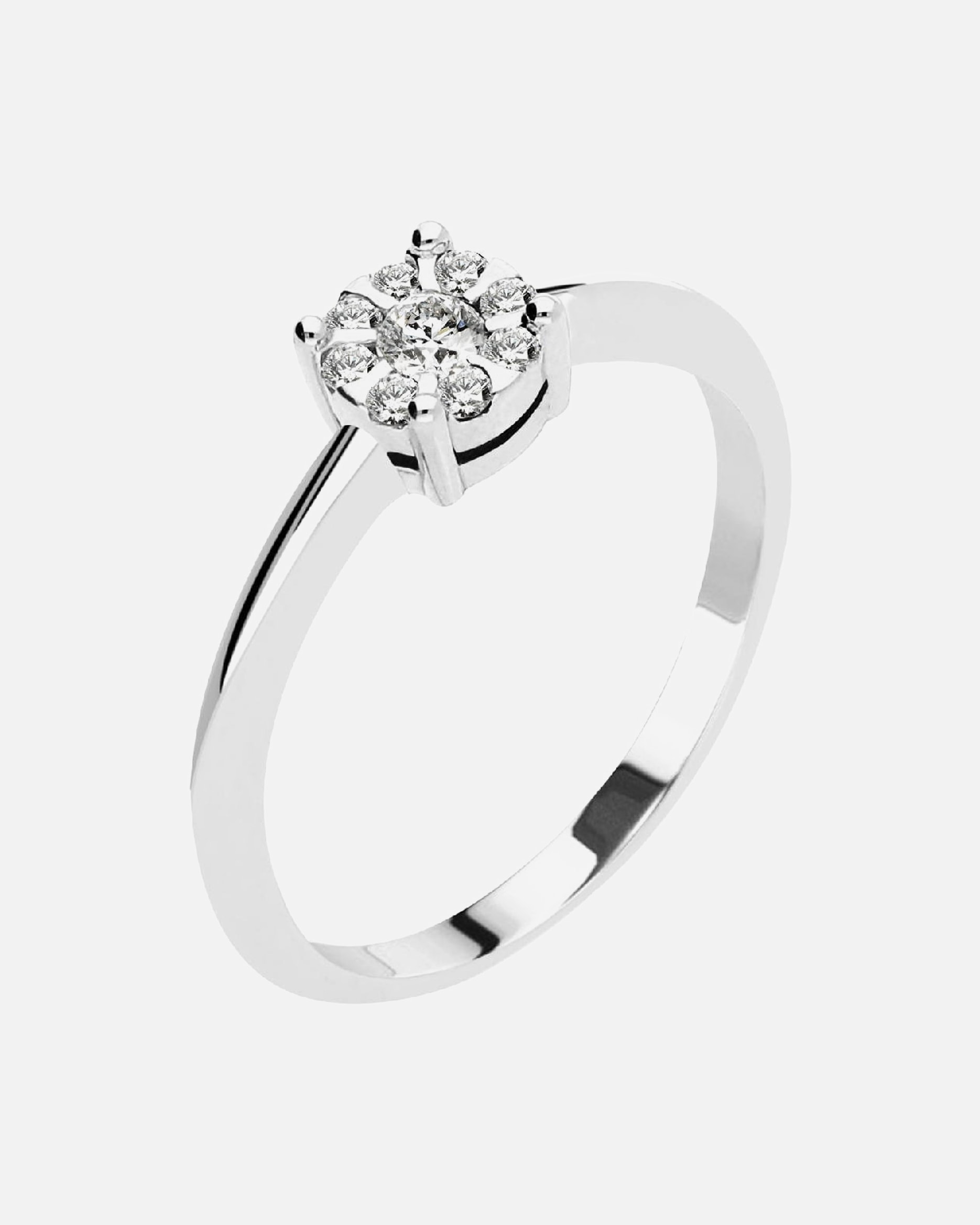 Bague pour Femme CHRIST Bagues or blanc 54