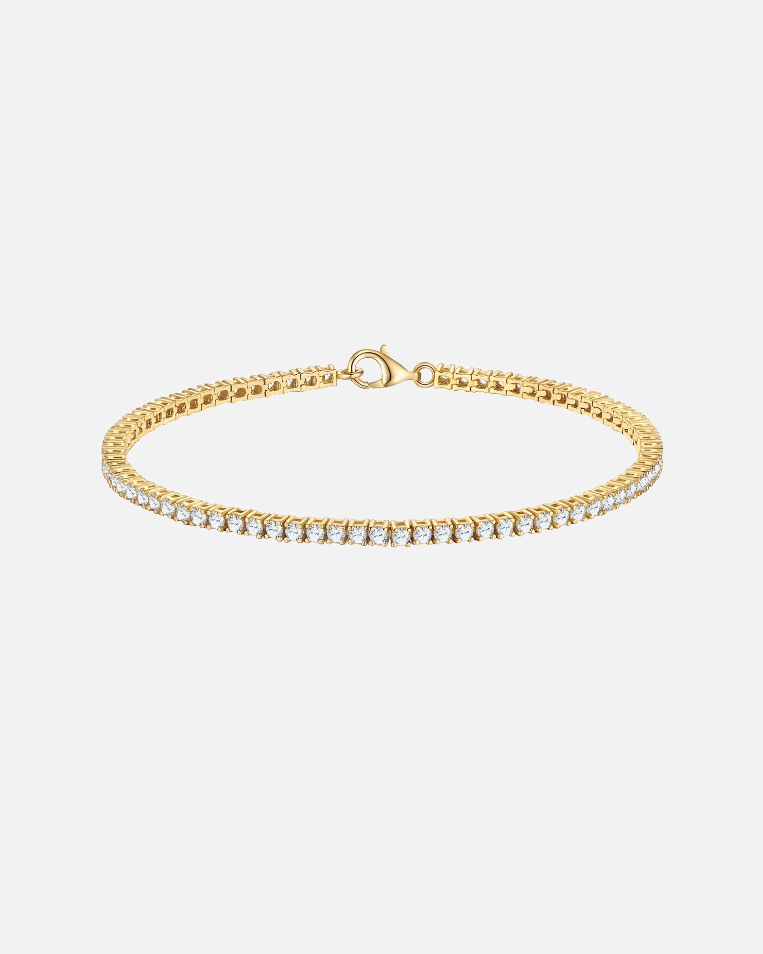Bracelet pour Femme Trilani Femme en Bracelet en Argent sterling 17 cm