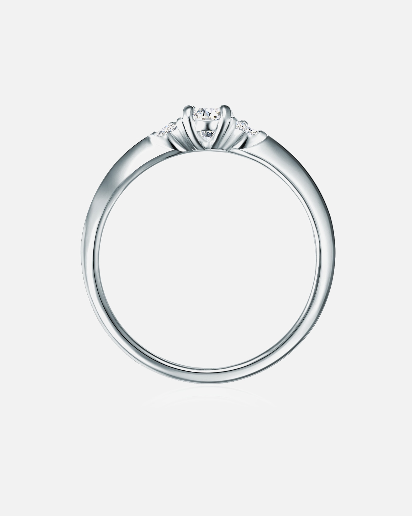 Bague pour Femme Trilani Bague en argent Argent sterling Oxyde de zirconium (CZ) en Argent 52