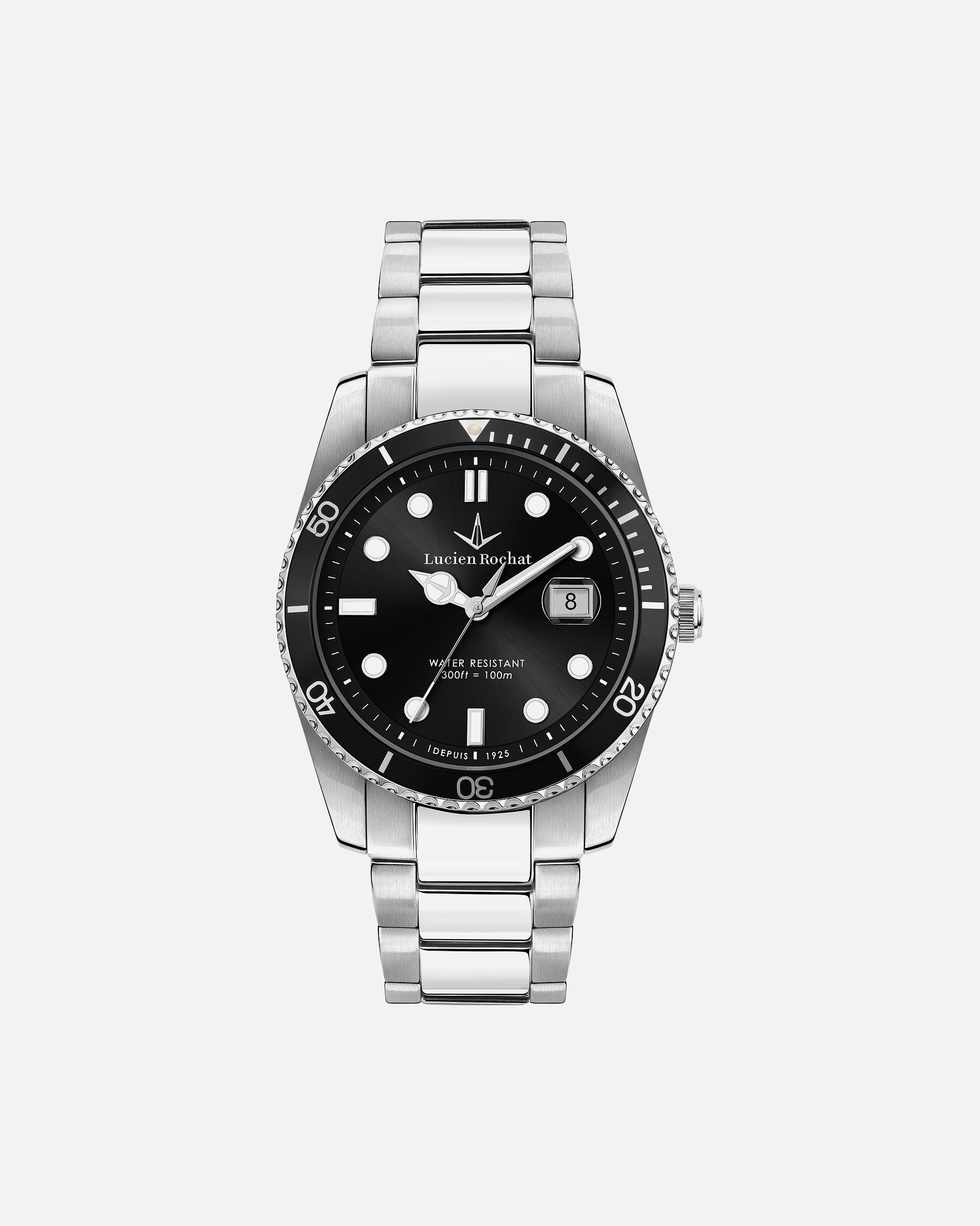 Montre pour Homme Lucien Rochat Default Brand Line Montres noir, argent