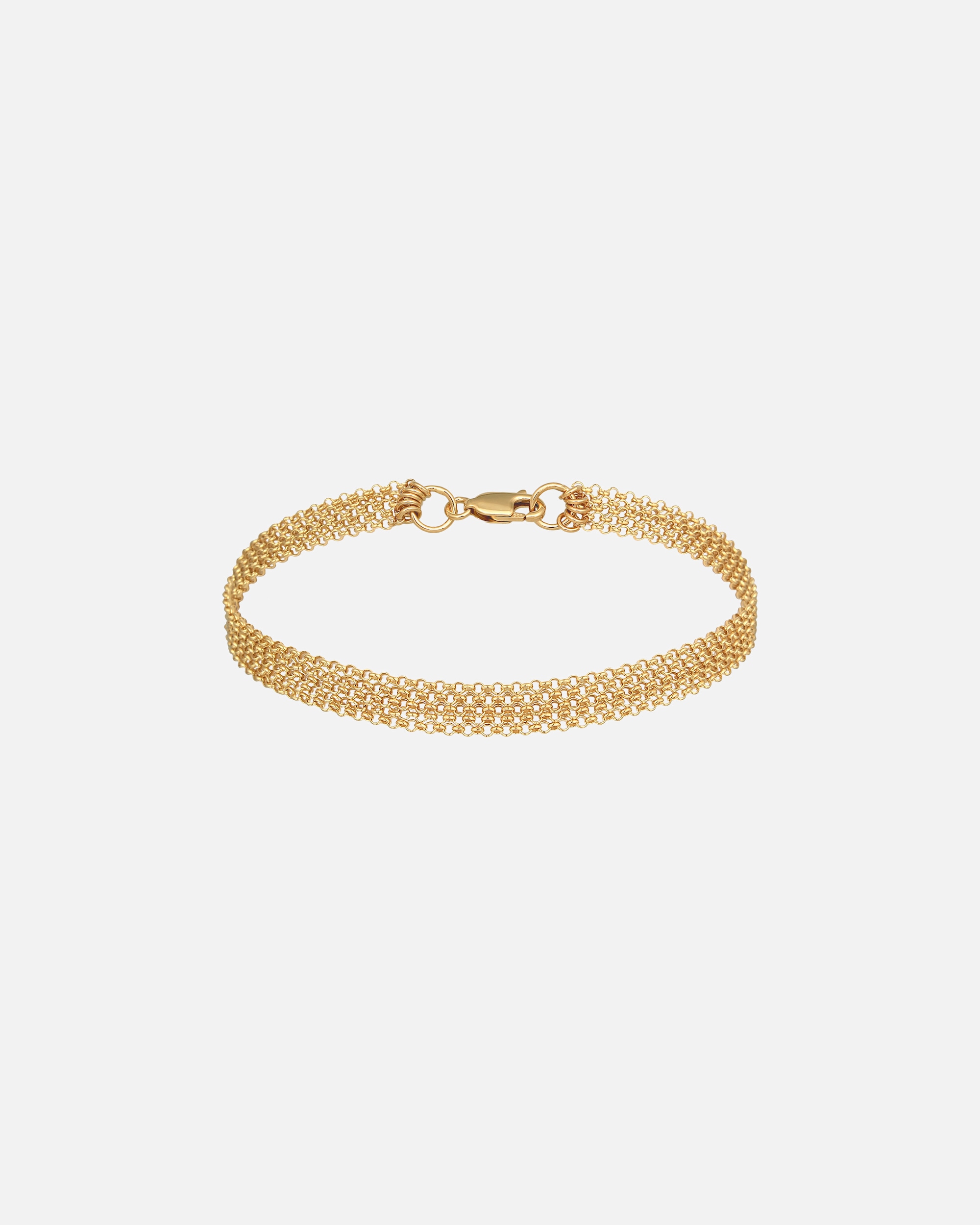 Bracelet pour Femme Elli Femmes Chaînes Look Moderne en Argent Sterling 925 18