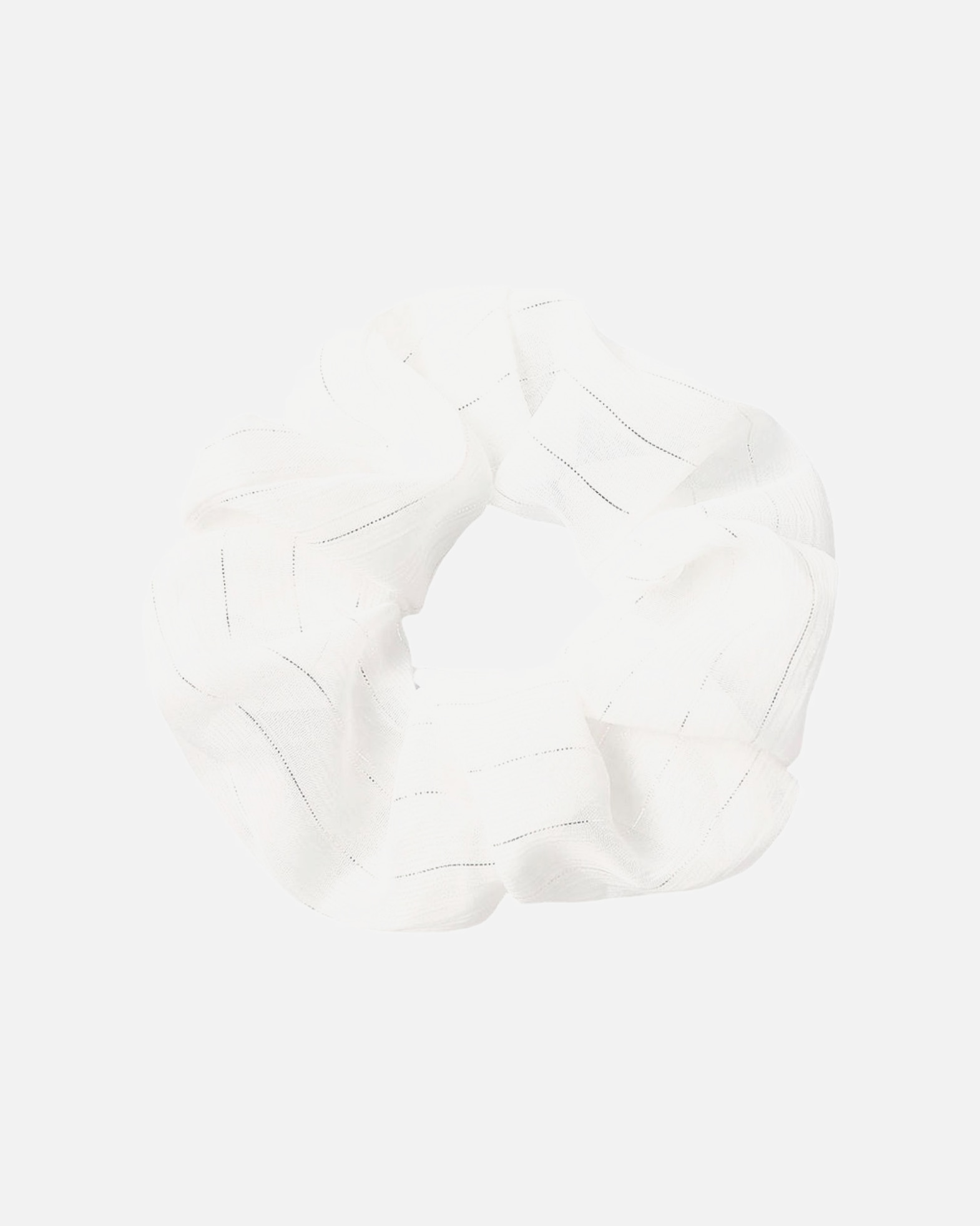 Élastique pour Femme SOHO SOHO Jinn Scrunchie Choucou pour Cheveux Noir avec Paillettes SOHO Jinn Scrunchie Blanc - Choucou pour cheveux avec fils pailletés