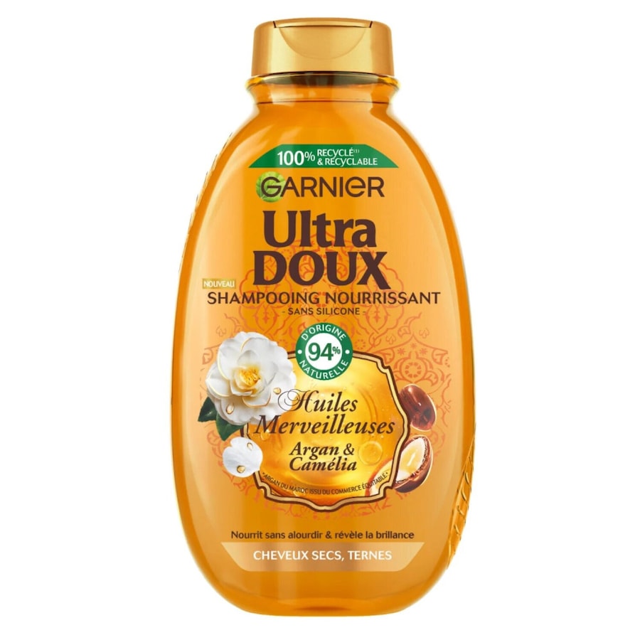 Garnier - Shampoing Ultra Doux - Huiles Merveilleuse Argan & Camélia 250 ml unisex