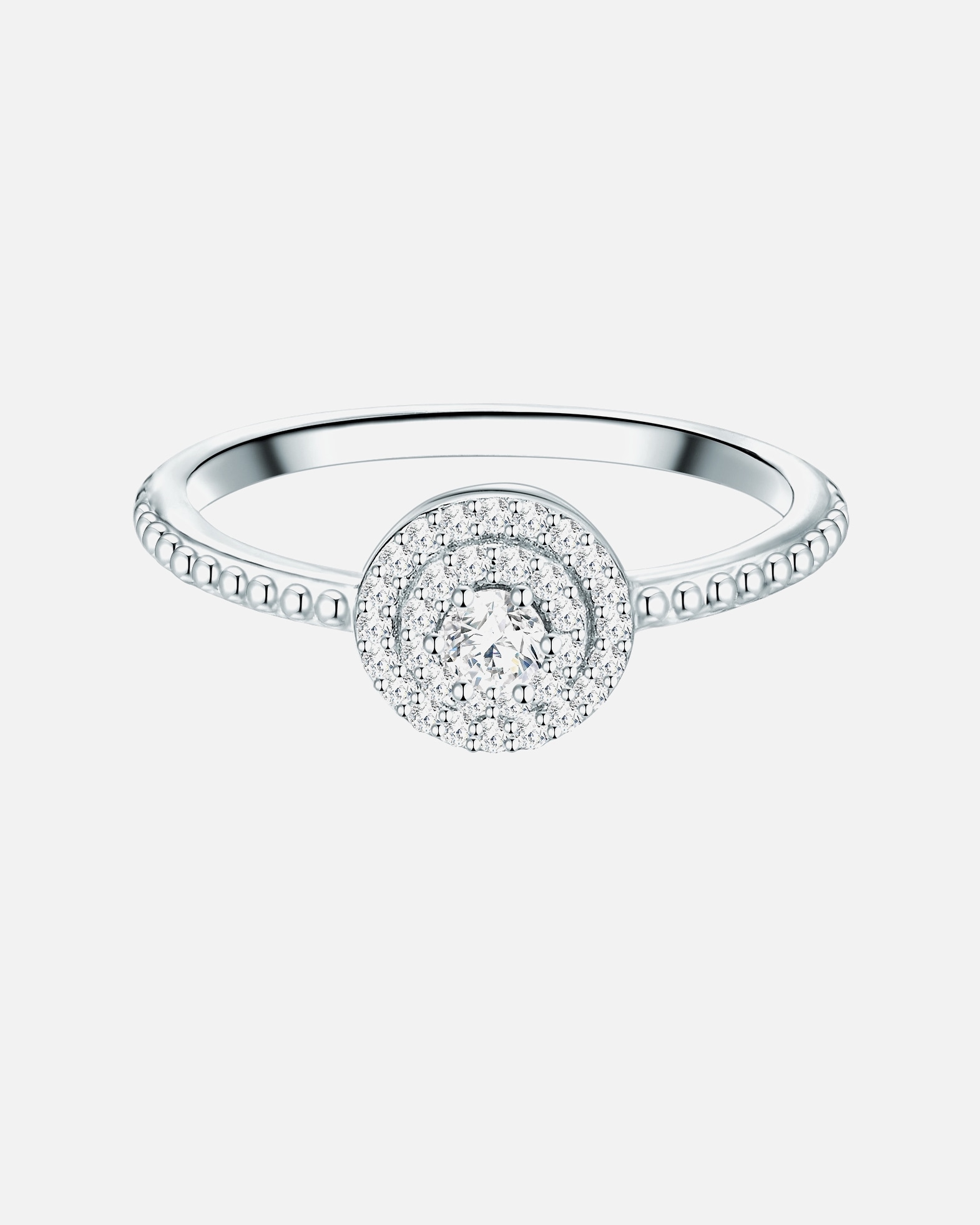 Bague pour Femme Trilani Bague en argent Argent sterling Oxyde de zirconium (CZ) en Argent 56