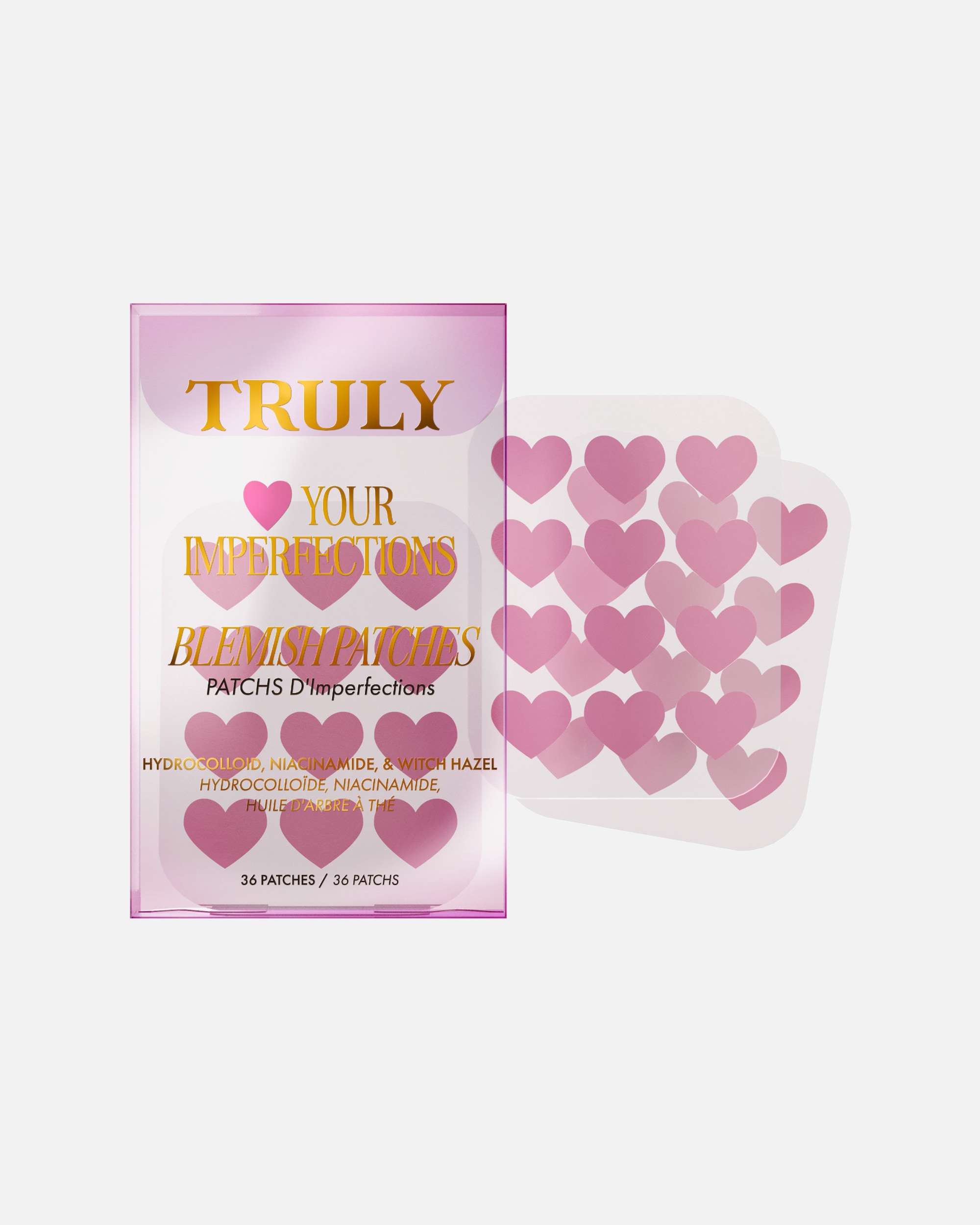 Soin anti-acné pour Unisexe Truly Beauty Default Brand Line #AimezVosImperfections et vos imperfections 36 pièces