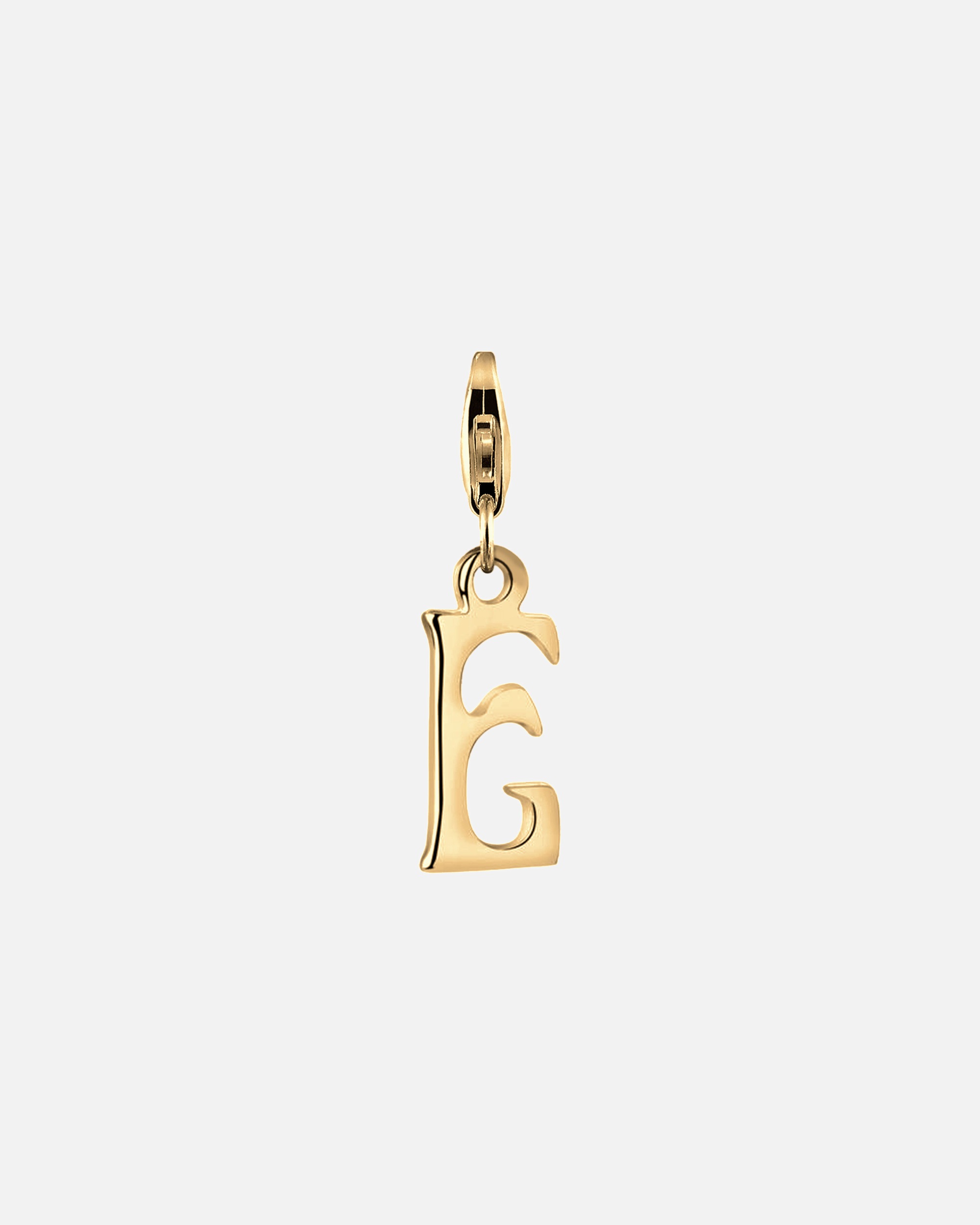Pendentif pour Femme Nenalina Lettre "M" pendentif initiales Tendance Argent 925 goldfarben
