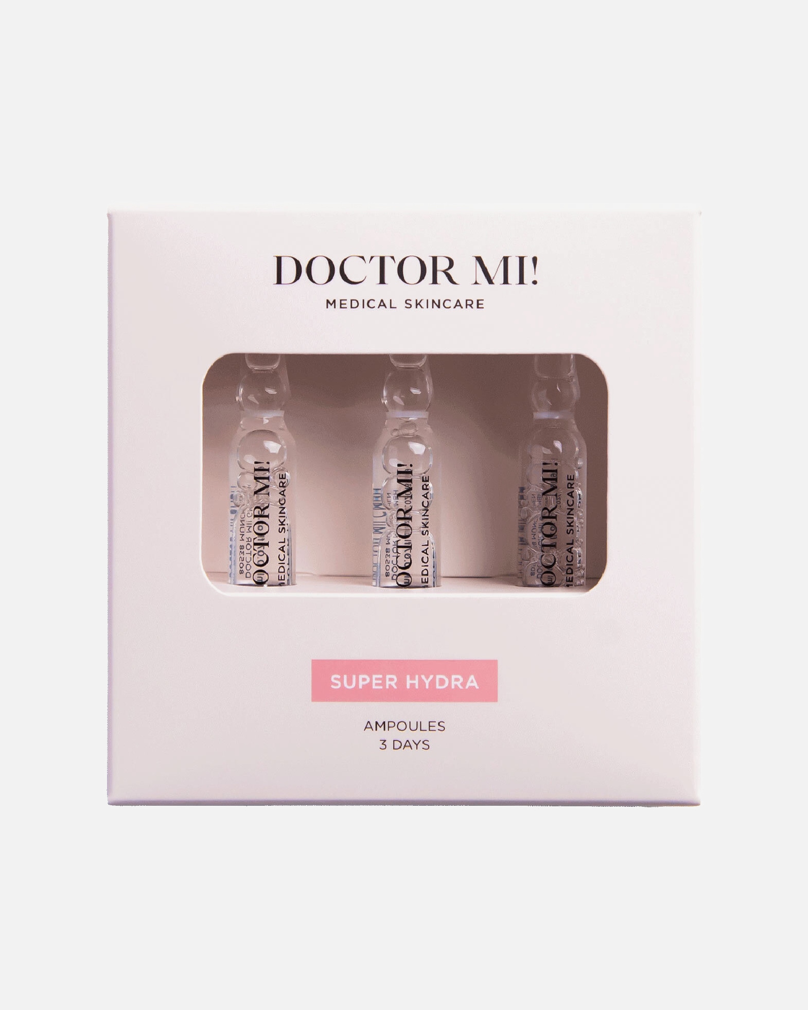 Sérum pour ampoules pour Unisexe DOCTOR MI! SUPER HYDRA Ampoules 3x2ml
