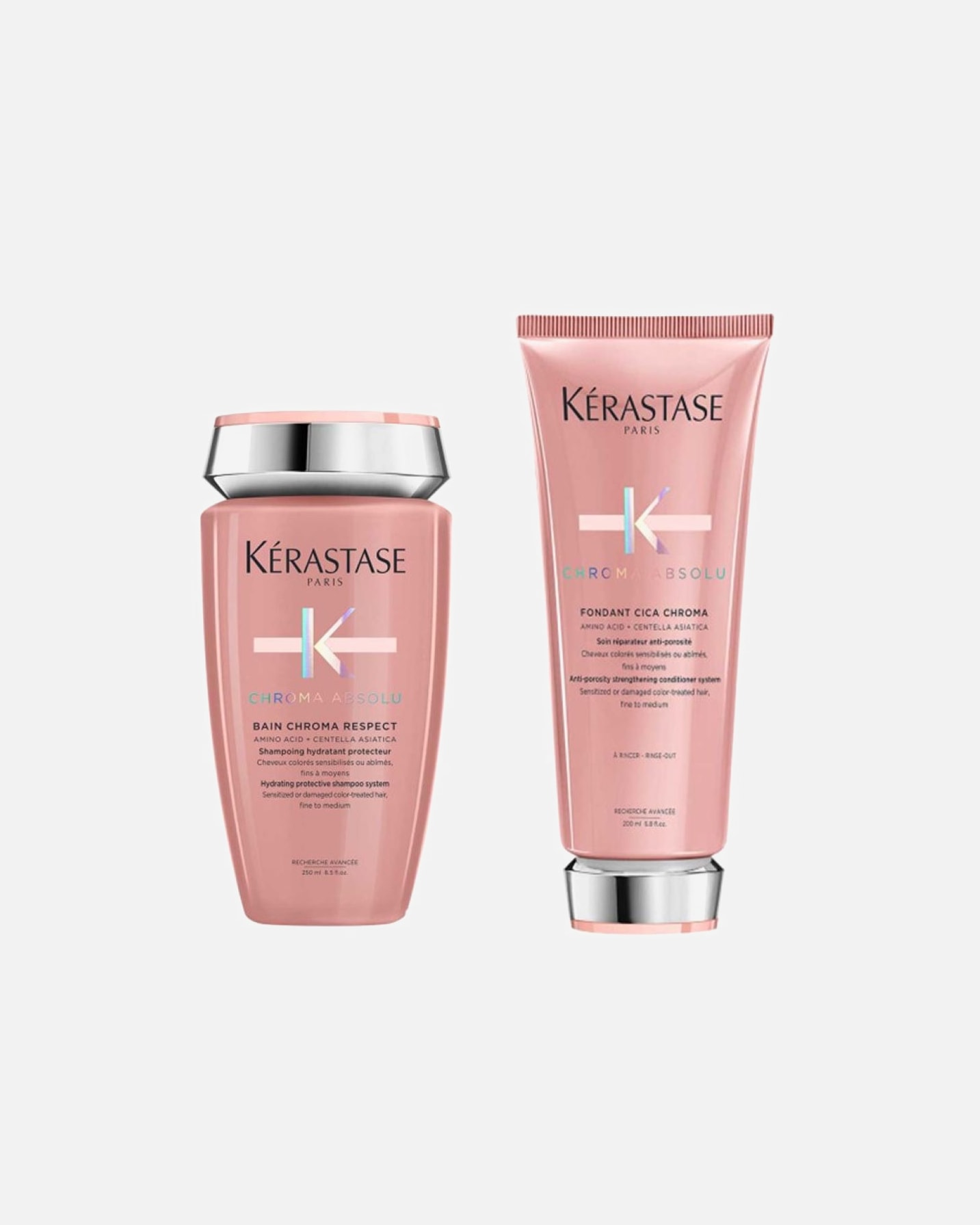 Coffret soin cheveux pour Femme Kérastase Chroma Absolu Duo Respect (Bain / Fondant) 1 pièce