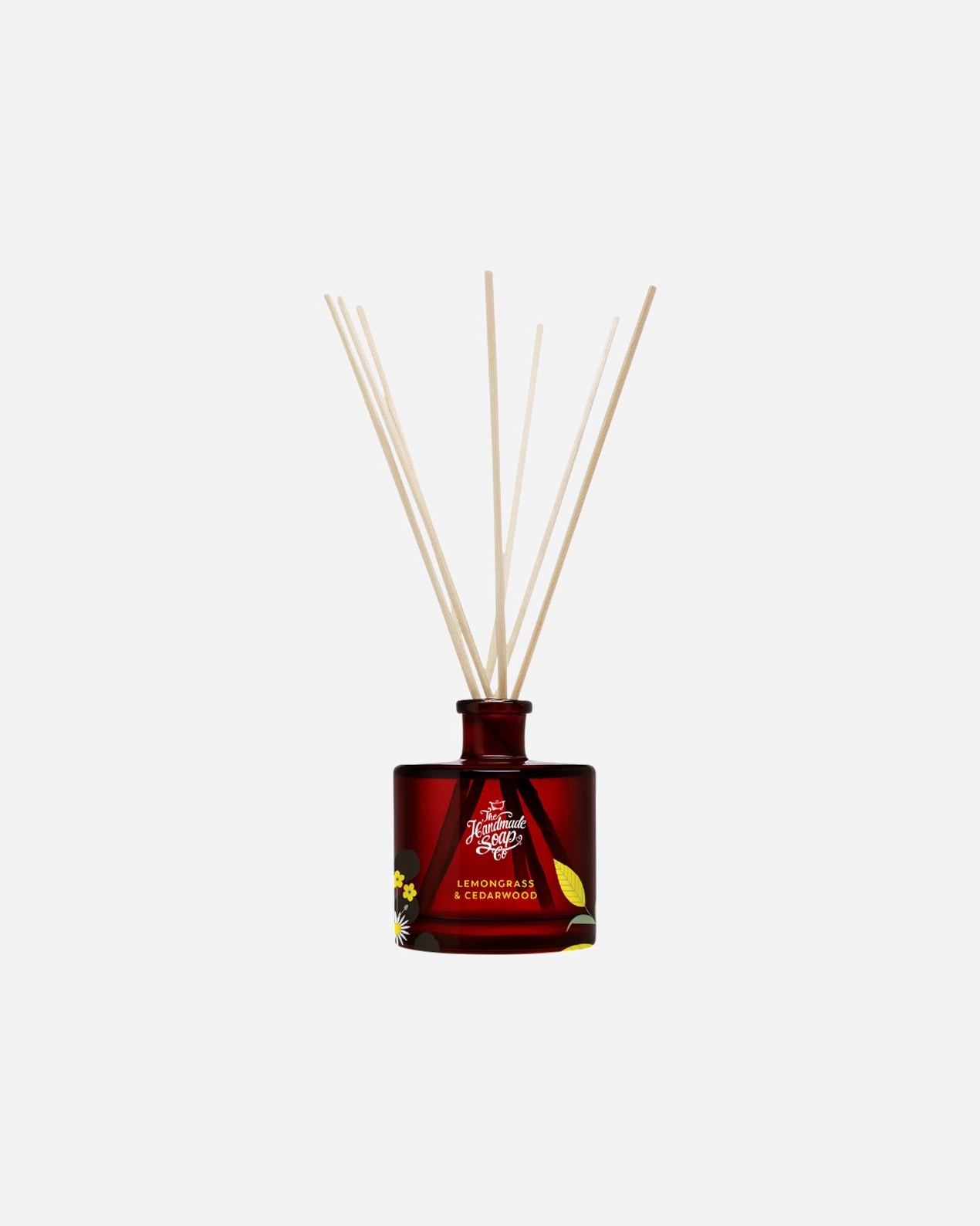 Parfum d'ambiance pour Unisexe The Handmade Soap Lemongrass & Cedarwood Diffuseur de parfum Reed Recharge