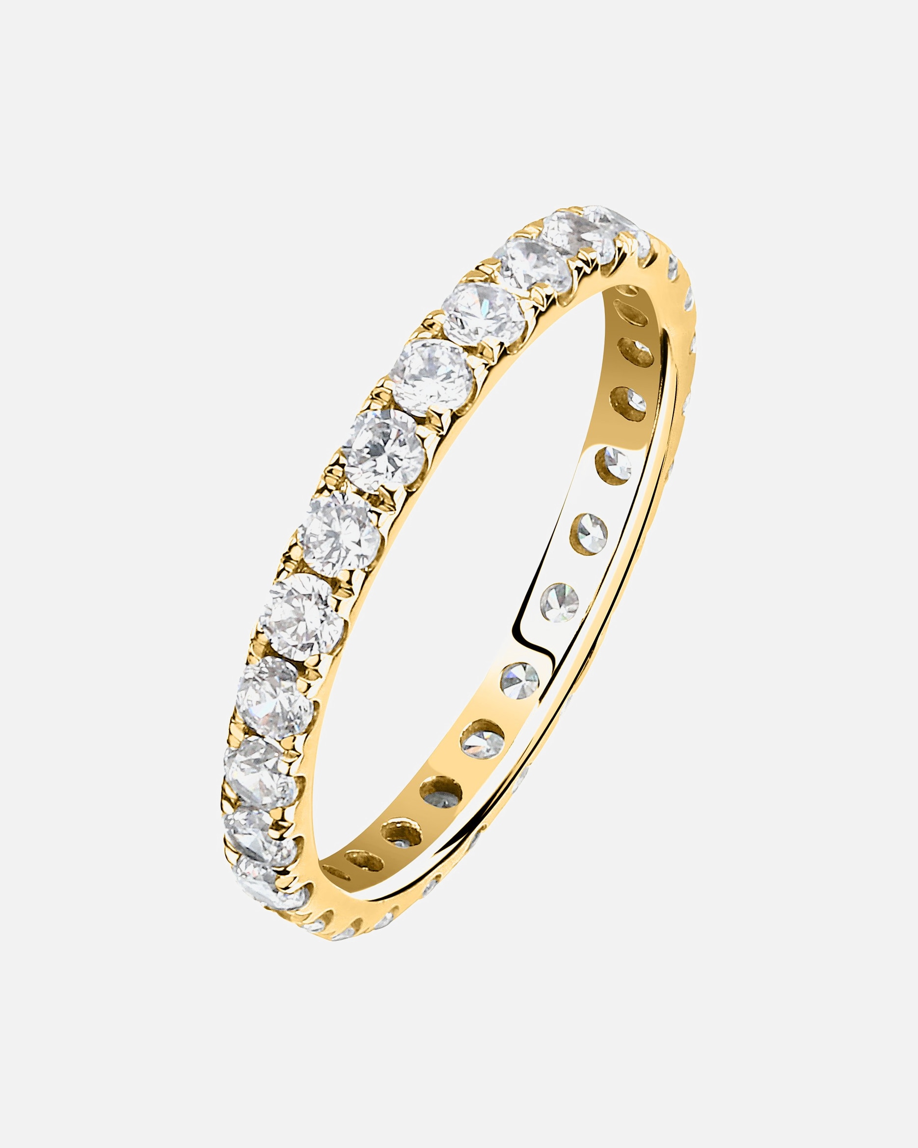 Bague pour Femme Live Diamond Bagues or jaune 54