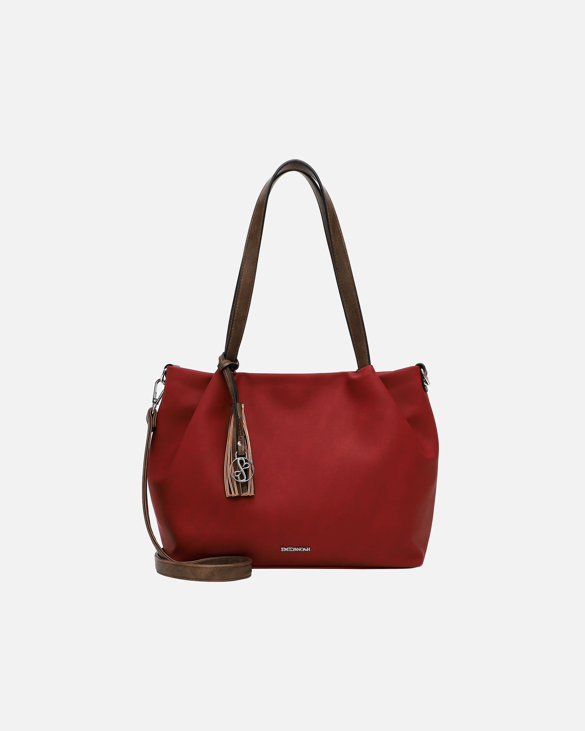 Cabas pour Femme EMILY & NOAH Sac À Dos E&N Elke bordo cognac 697