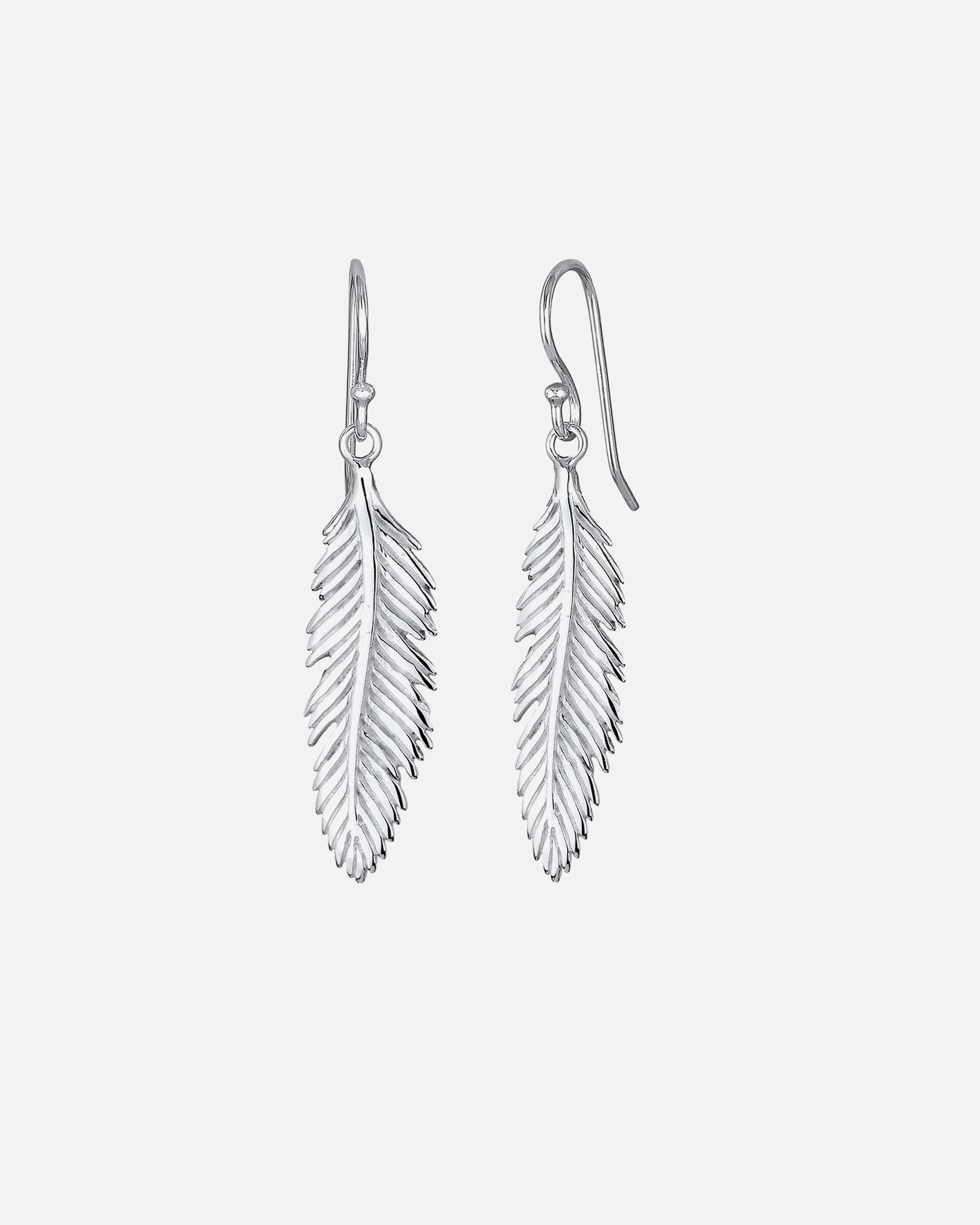 Boucles d'oreilles pour Femme Elli Plume Boho Hippie Festival Tendance Argent 925 silberfarben