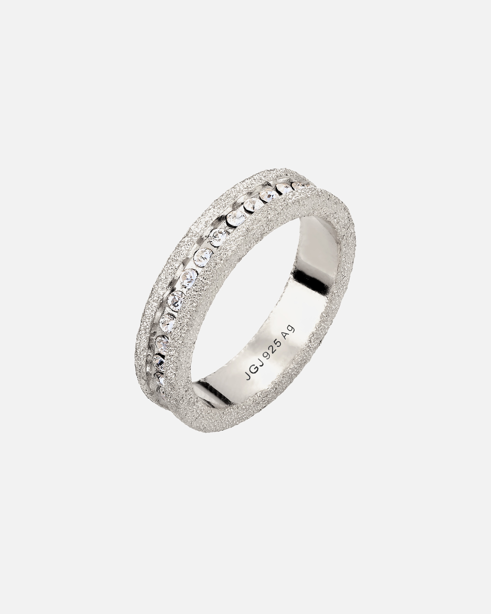 Bague pour Femme Elli Bague avec pierres Swarovski Crystals Blanc 925 Sterling Silver 56