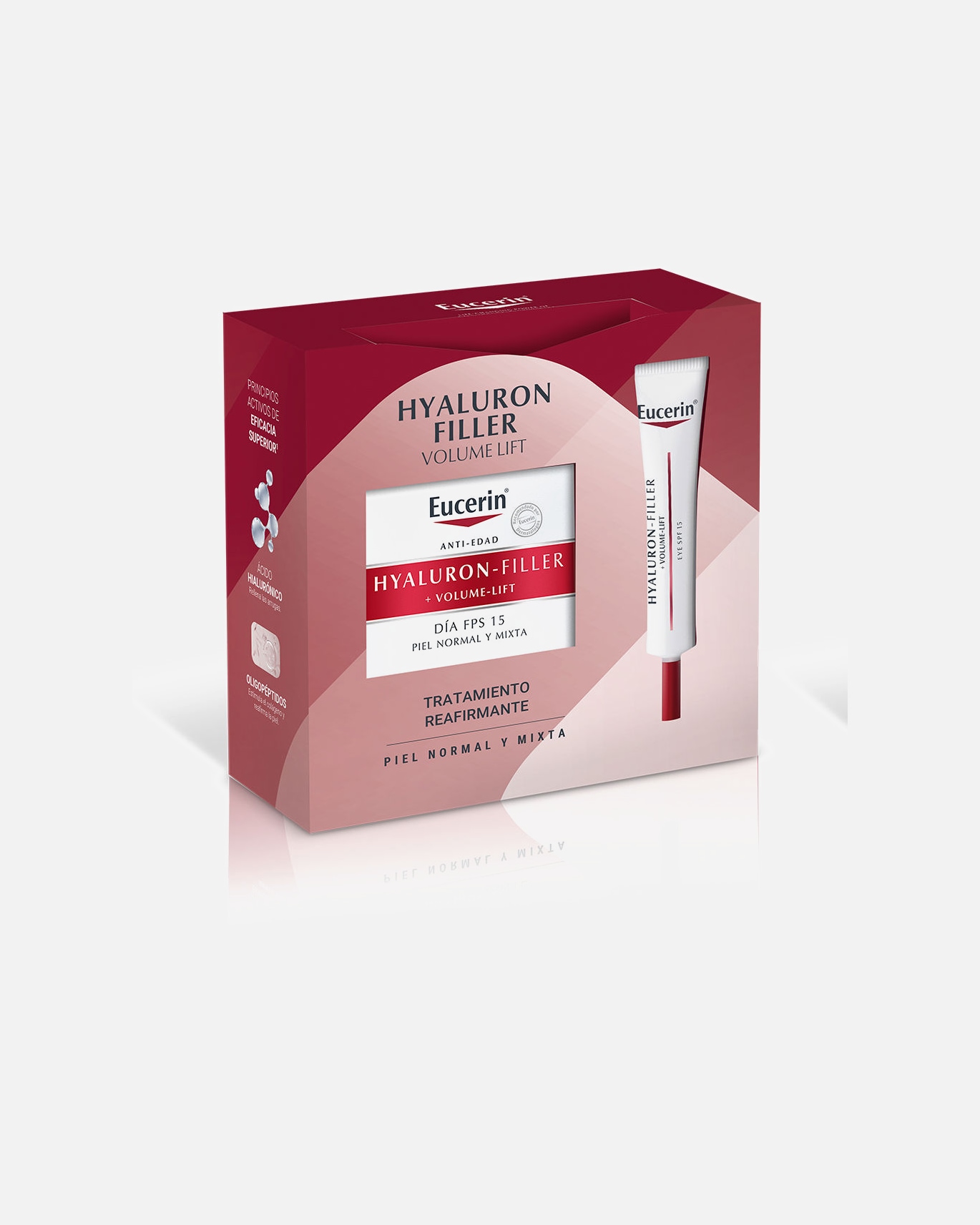 Soin anti-âge pour Femme Eucerin ENSEMBLE DE CRÈME DE JOUR HYALURON FILLER + VOLUME-LIFT POUR PEAUX NORMALES À MIXTES 1 Stk.